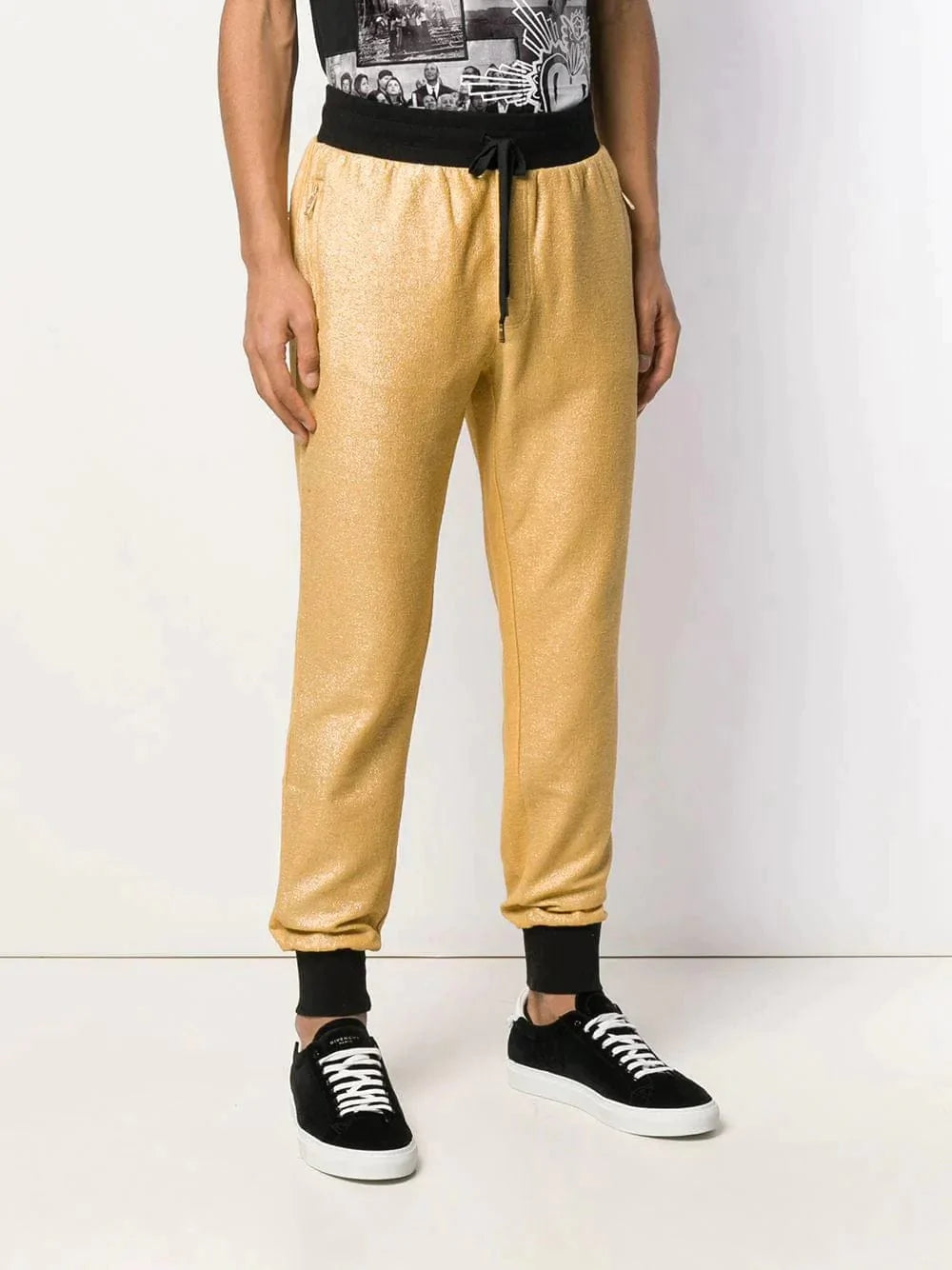 Dolce & Gabbana Pig Embossed Sweatpants