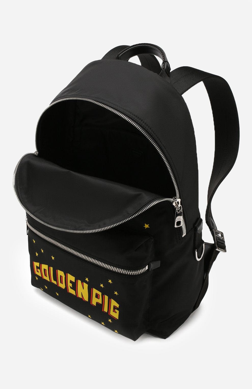 Dolce & Gabbana Golden Pig Print Backpack
