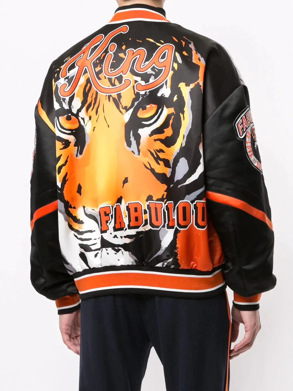 Dolce & Gabbana Graphic Print Striped Jacket