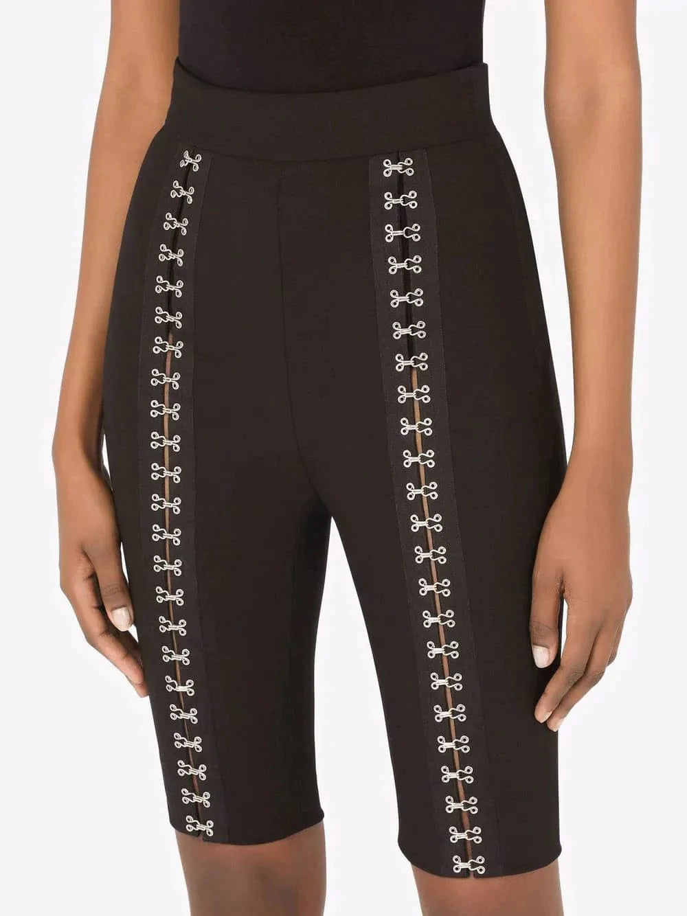 Dolce & Gabbana Hook-And-Eye Fastening Detail Shorts