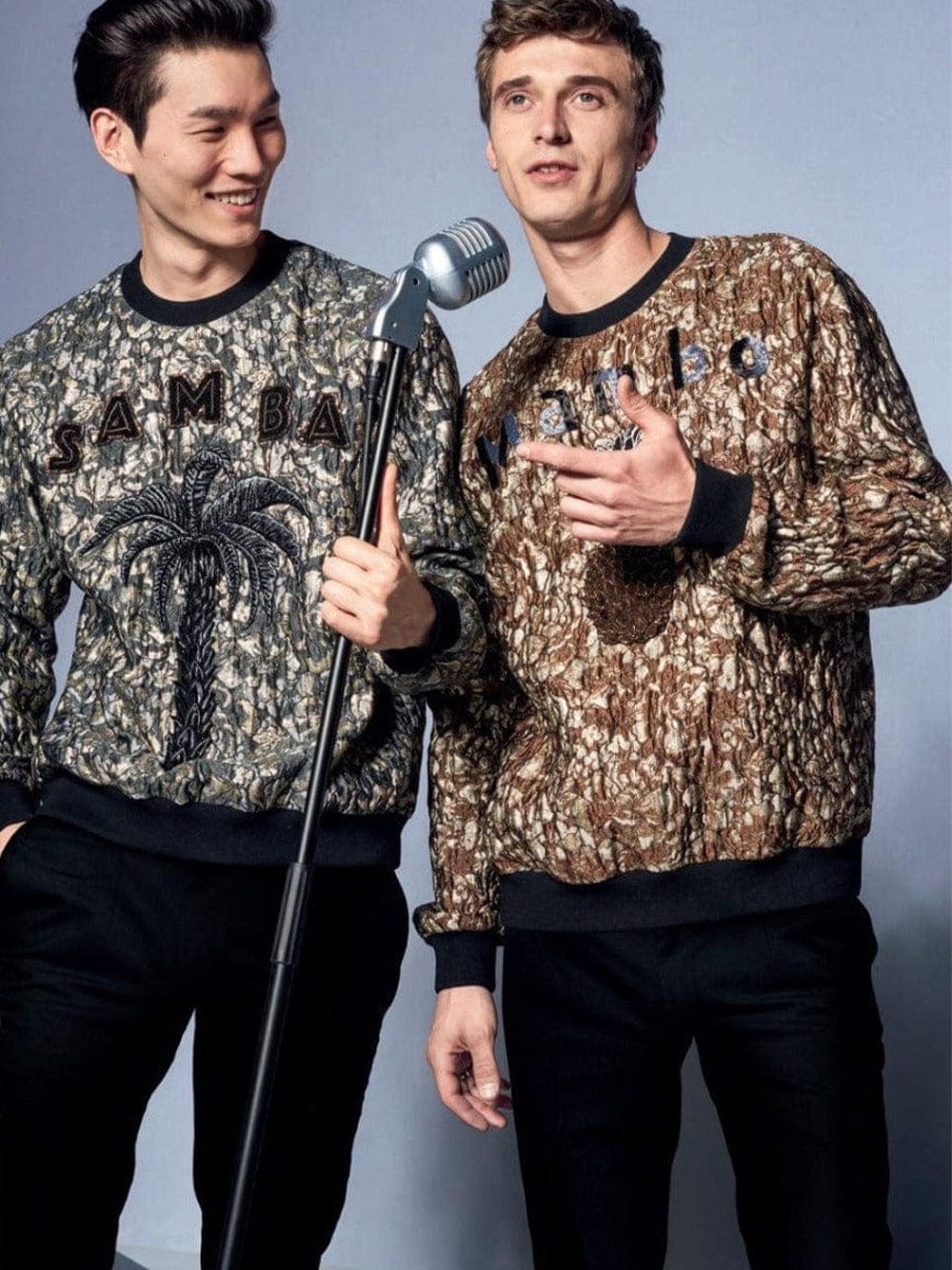 Dolce & Gabbana Jacquard Pineapple-Embellished Sweatshirt