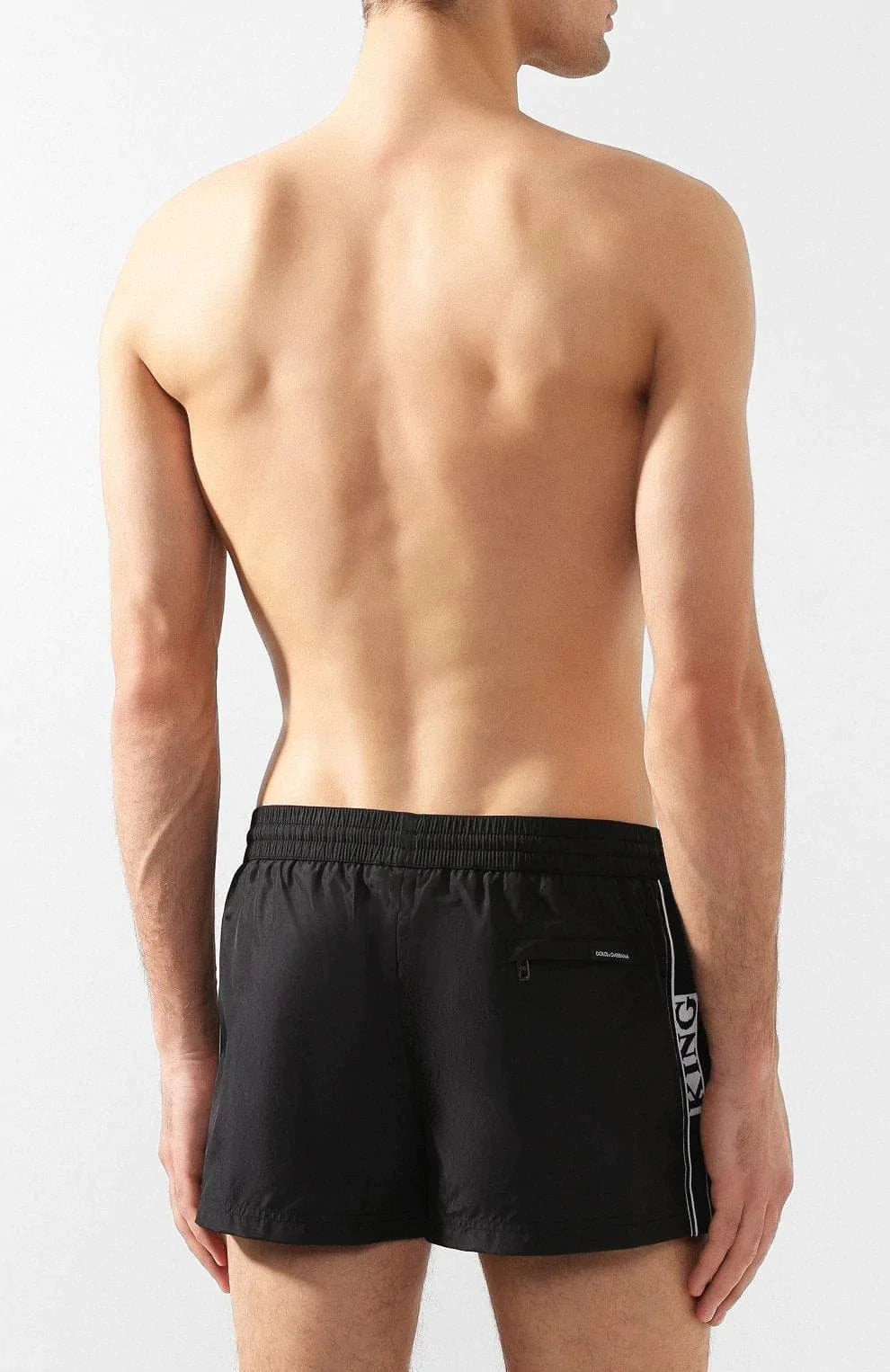 Dolce & Gabbana King-Print Swim Shorts