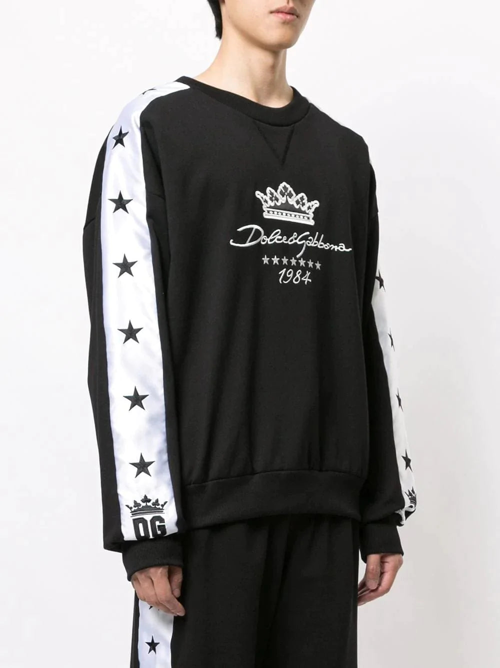Dolce & Gabbana Logo Embroidered Sweatshirt