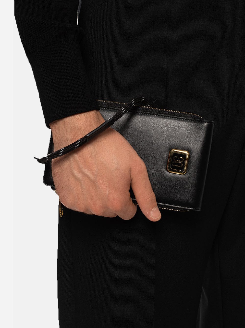 Dolce & Gabbana Logo Plaque Neck Wallet