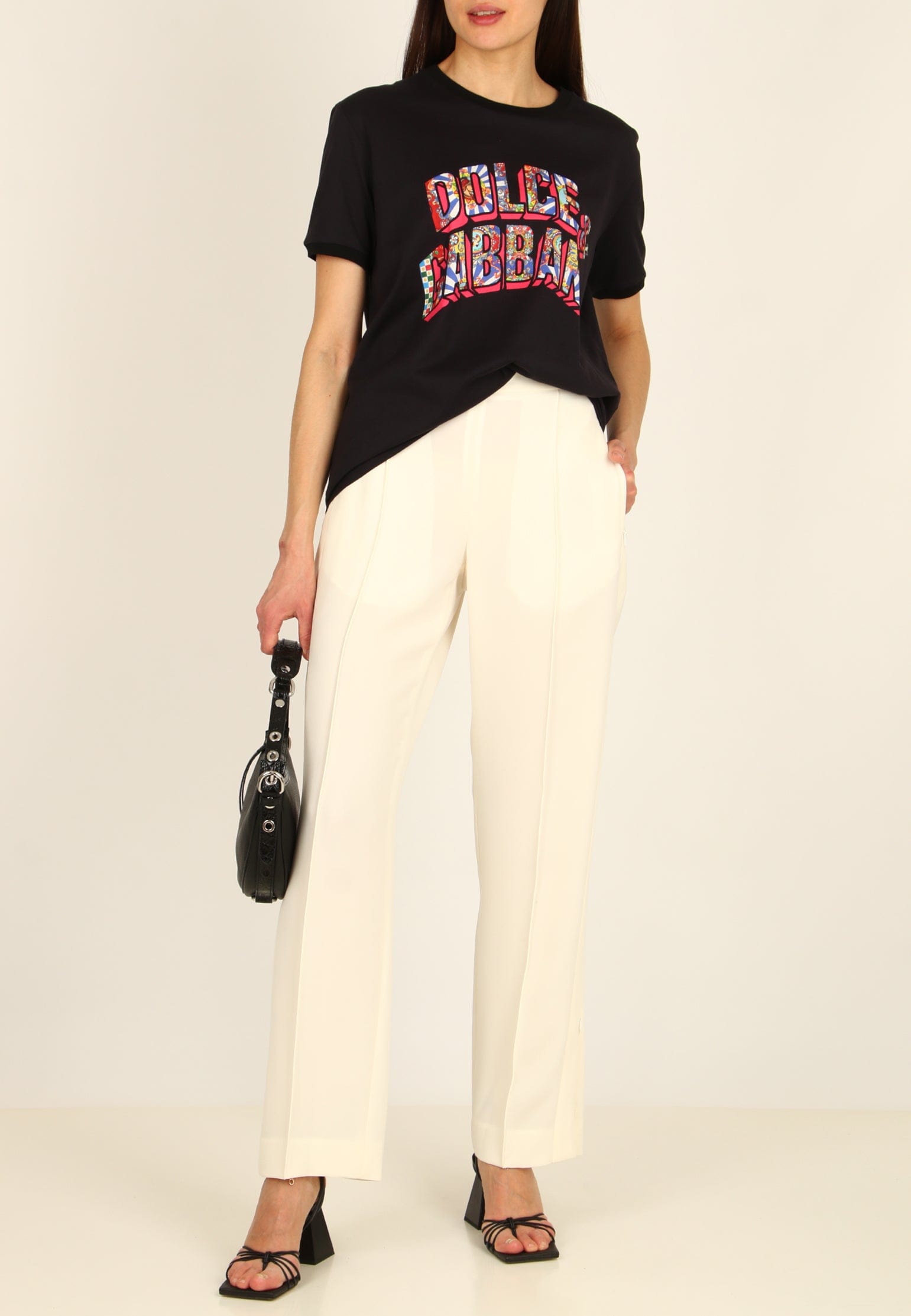 Dolce & Gabbana Multicolor Logo T-Shirt