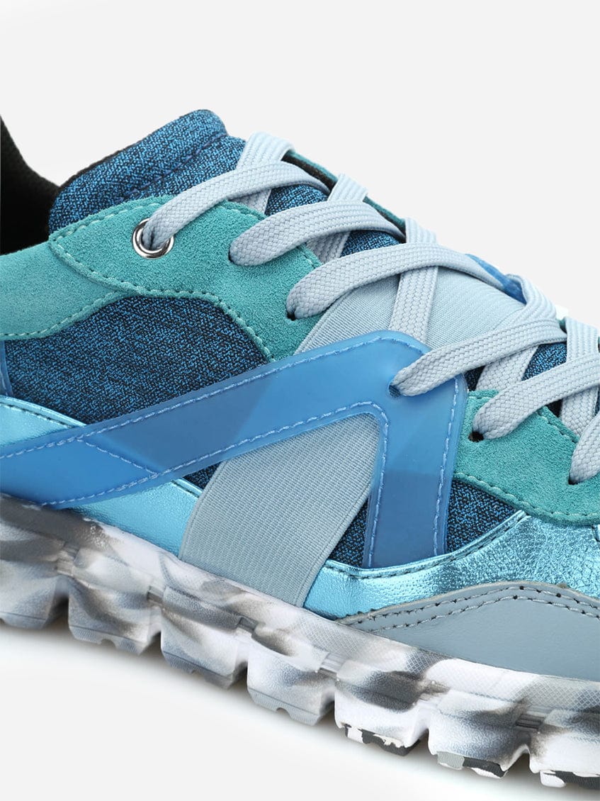 Dolce & Gabbana New Jamaica Mixed Material Sneakers