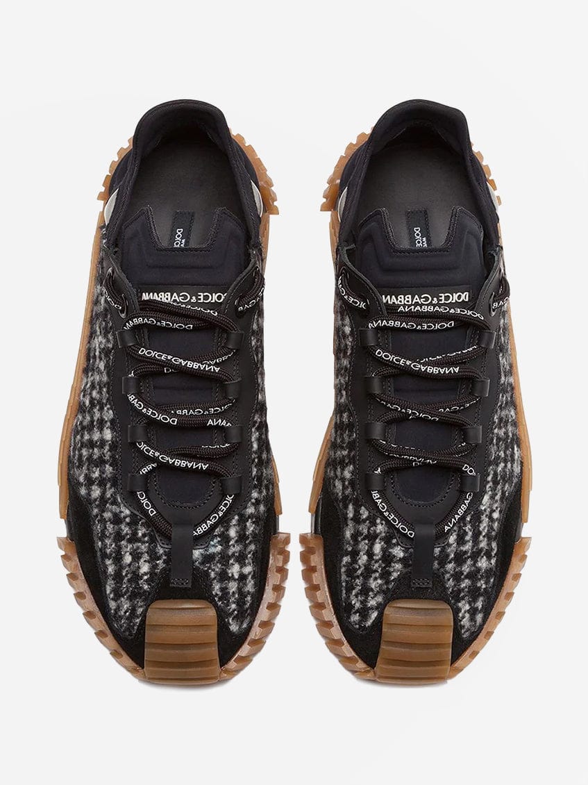 Dolce & Gabbana NS1 Mixed-Materials Panelled Sneakers