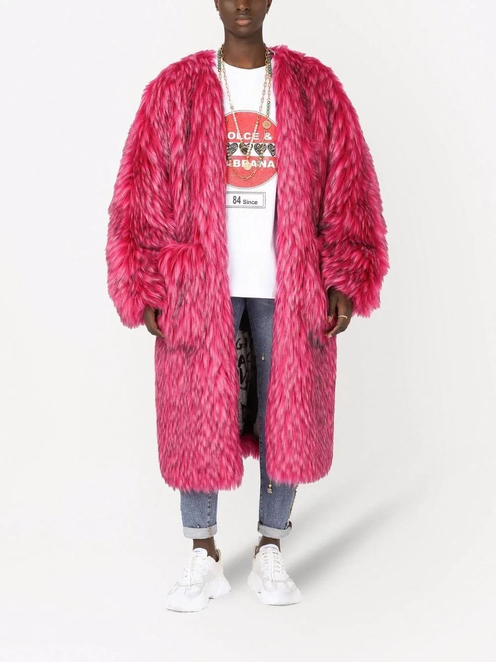 Dolce & Gabbana Road-sign Print T-Shirt