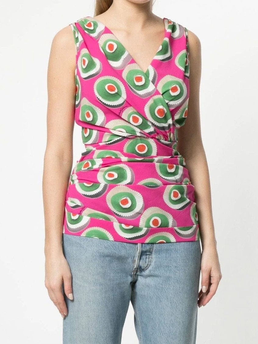 Dolce & Gabbana Sicilia Sleeveless Top