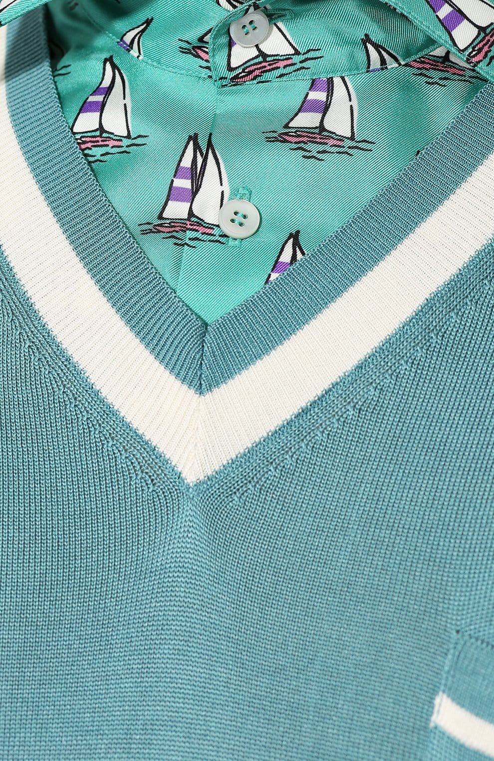 Dolce & Gabbana Silk Polo Shirt