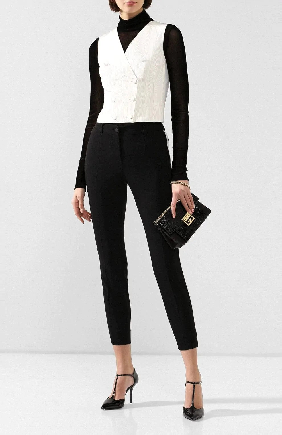 Dolce & Gabbana Silk Single-Breasted Waistcoat