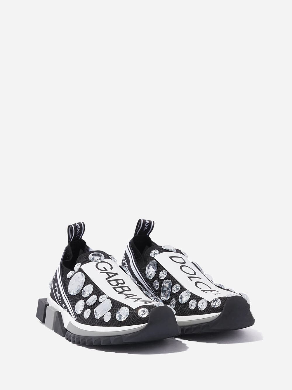 Dolce & Gabbana Sorrento Crystal Sneakers