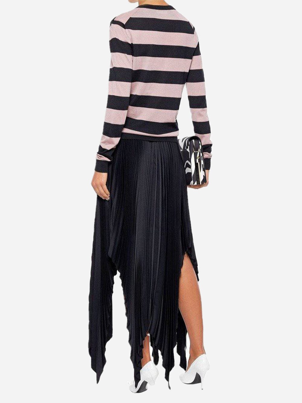 Dolce & Gabbana Striped Embroidered Cardigan