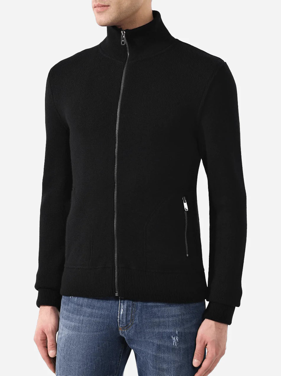 Dolce & Gabbana Zip-Up Cashmere Sweatshirt