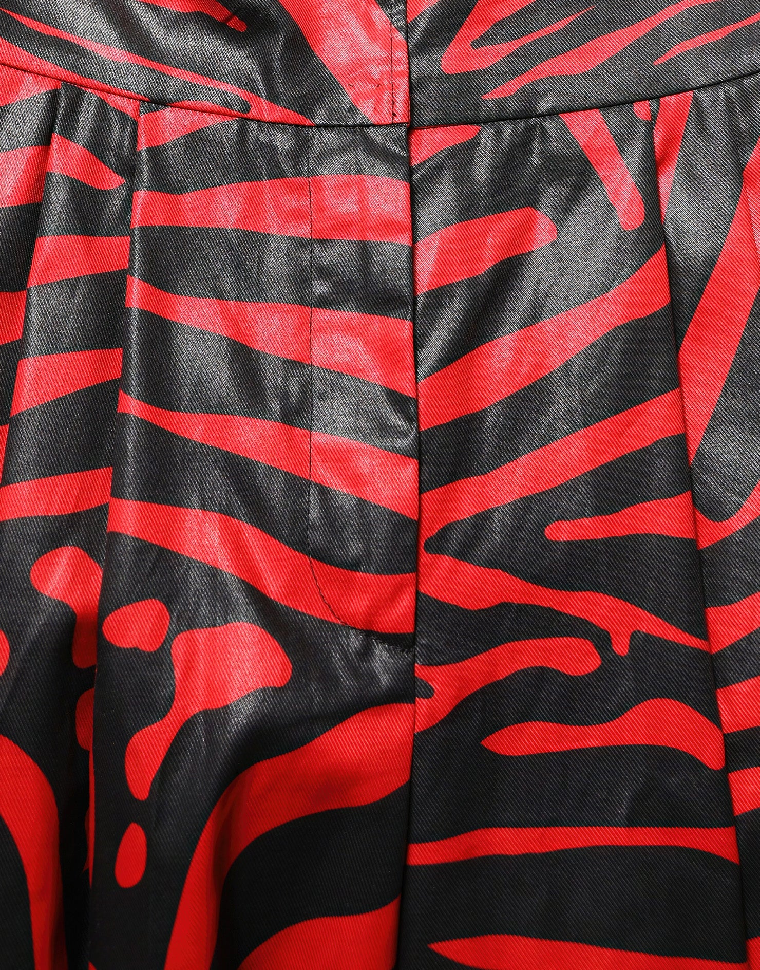 Dolce & Gabbana Zebra Print High Waist Trousers