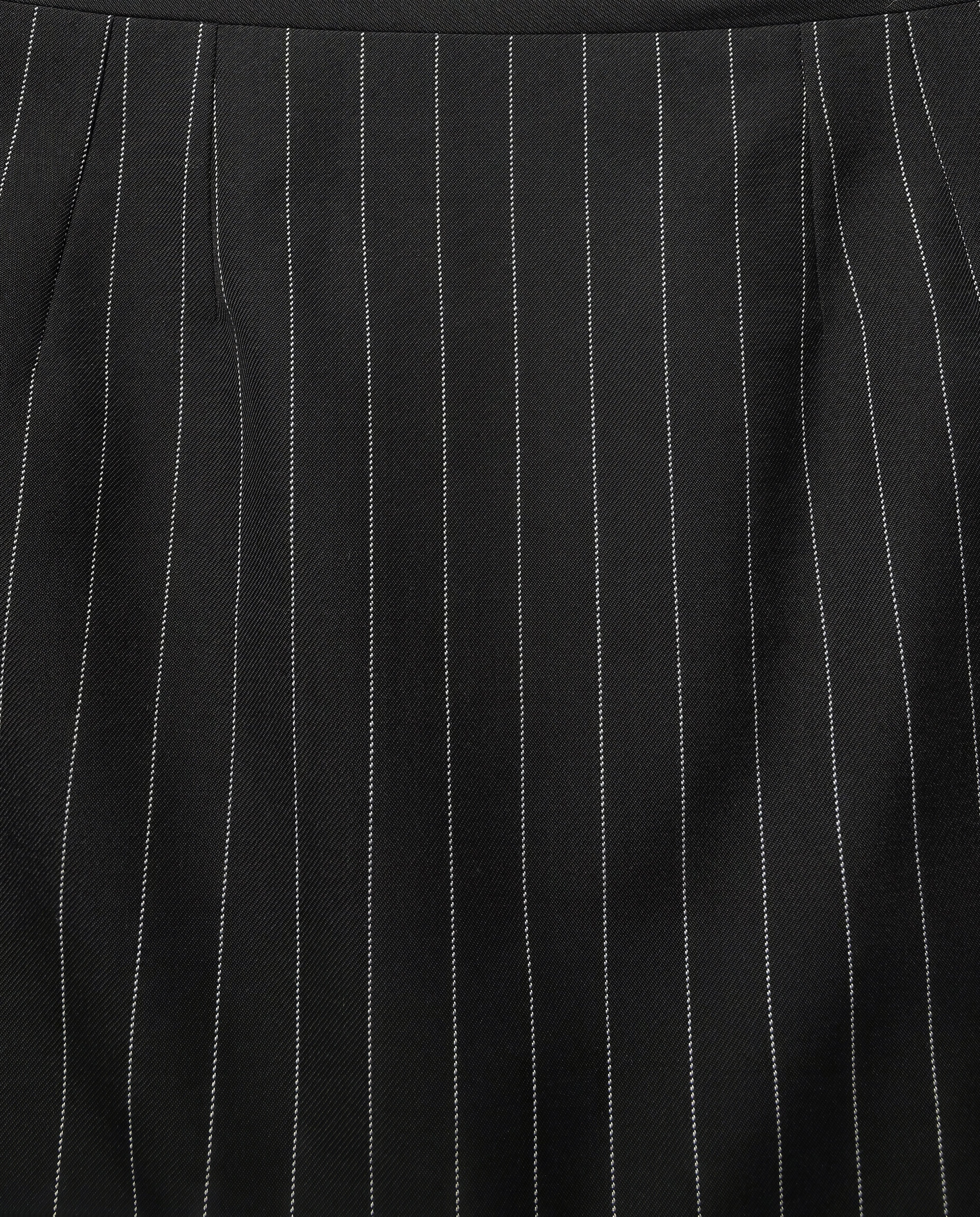 Dolce & Gabbana Pinstripe A-Line Midi Skirt