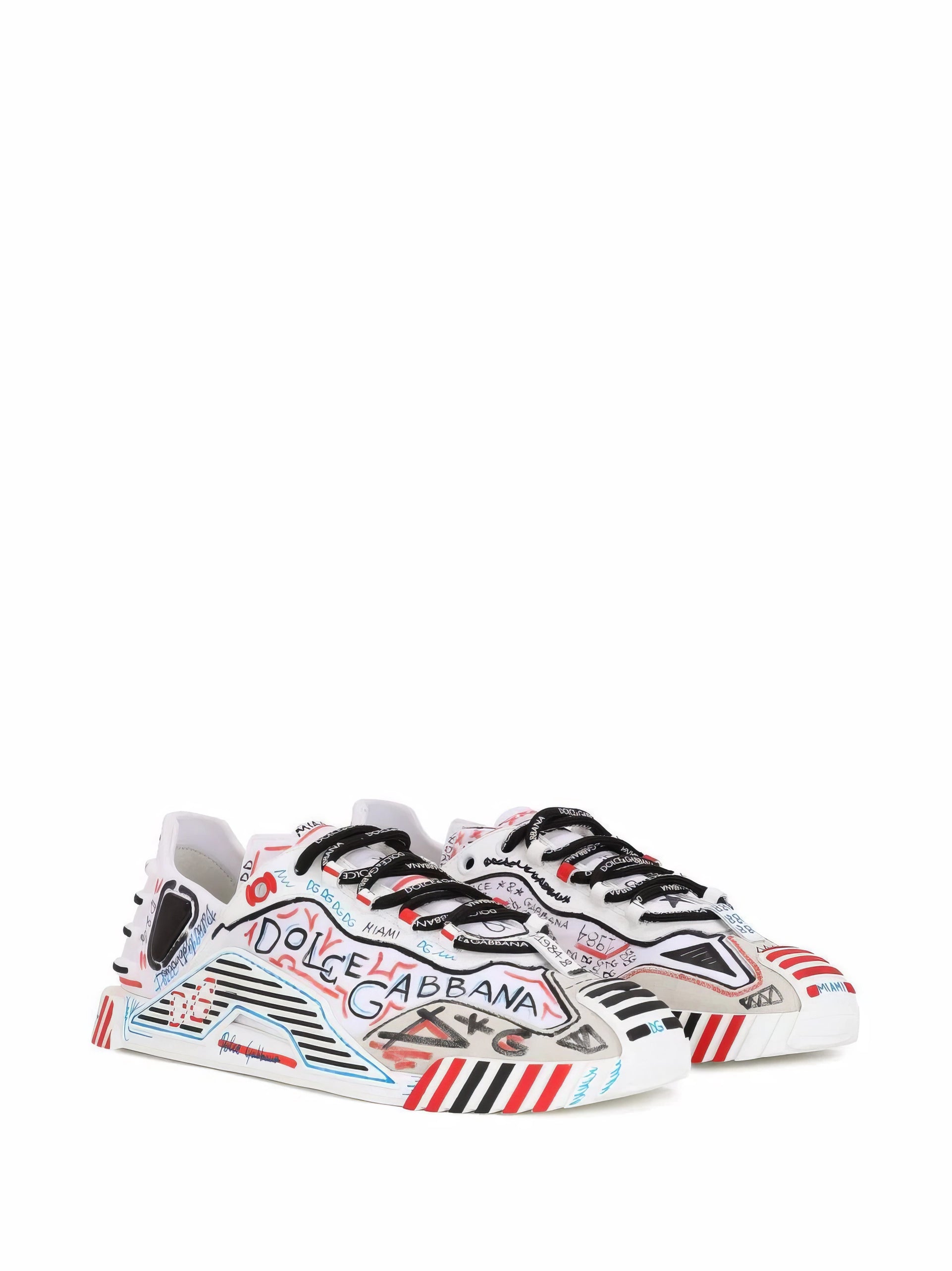 Graffiti-logo-print NS1 sneakers