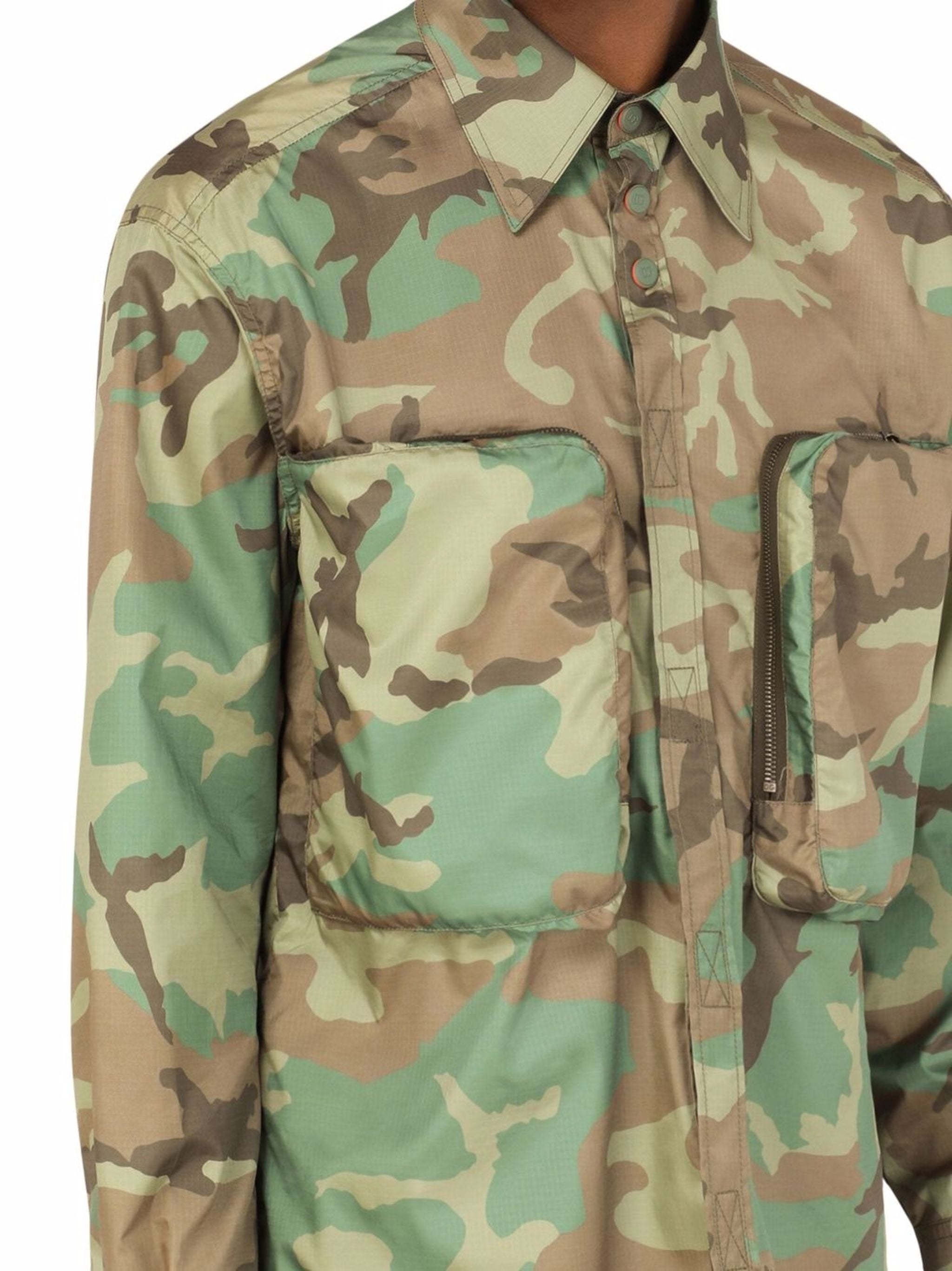 Camouflage-Print Shirt