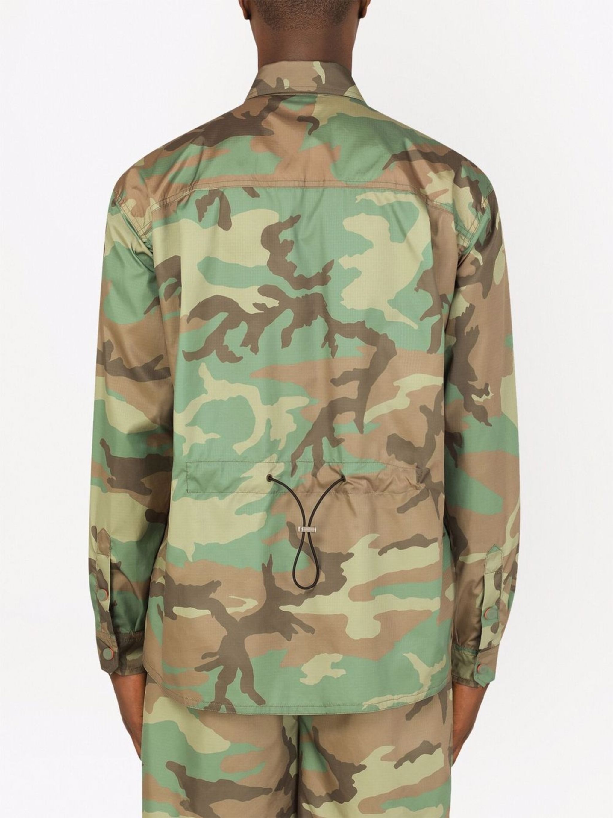 Camouflage-Print Shirt