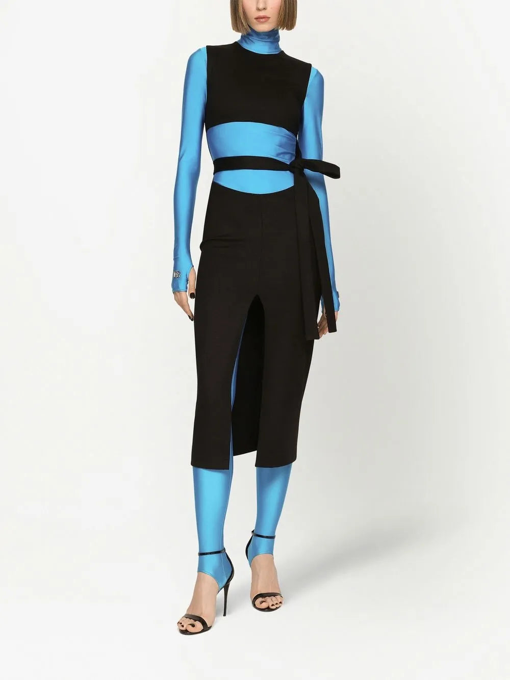Dolce & Gabbana Cut-Out Midi Dress