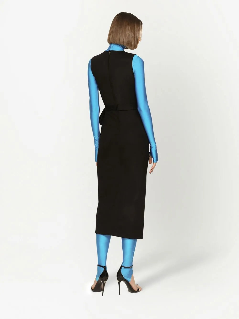 Dolce & Gabbana Cut-Out Midi Dress
