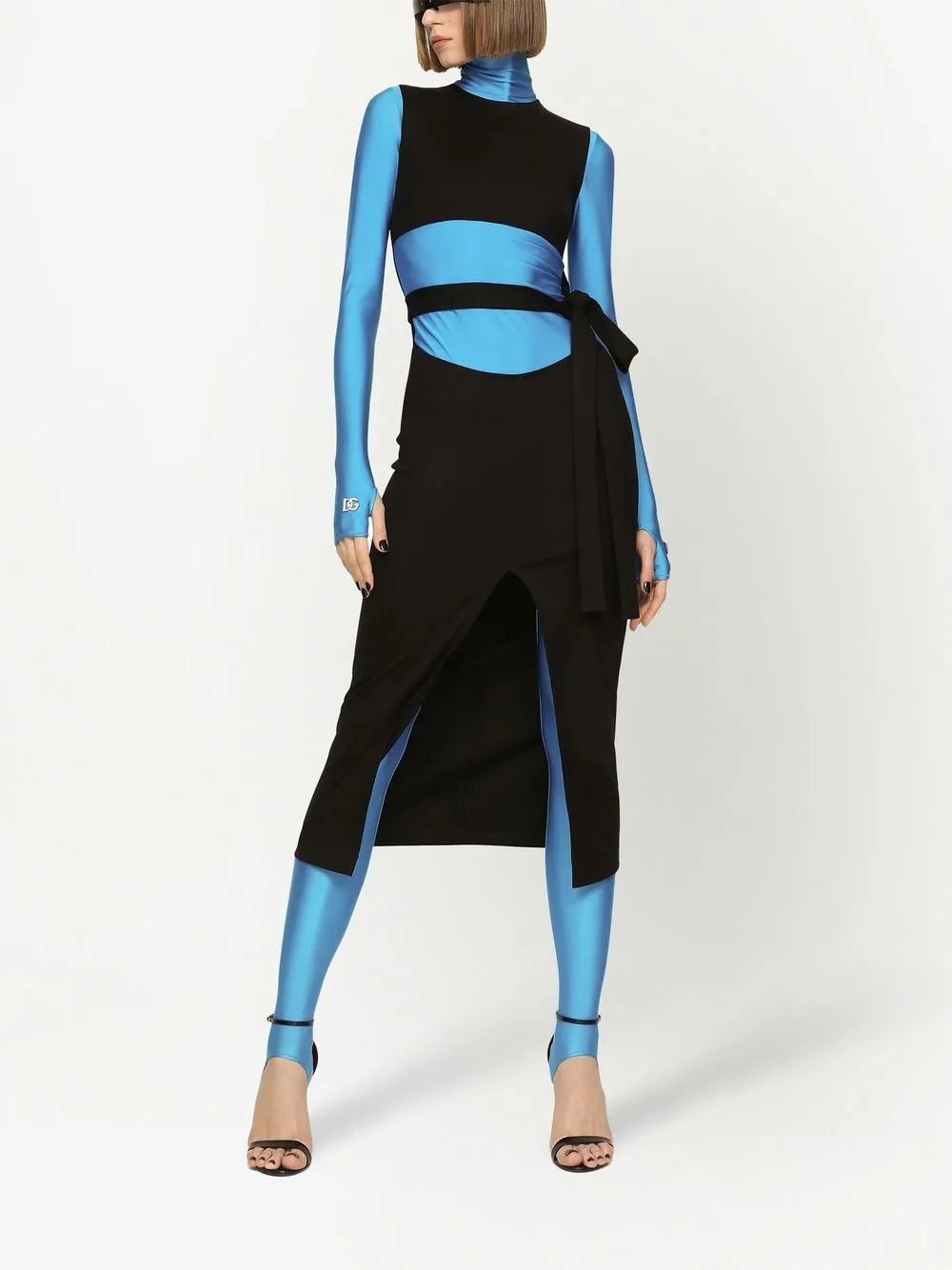 Dolce & Gabbana Cut-Out Midi Dress