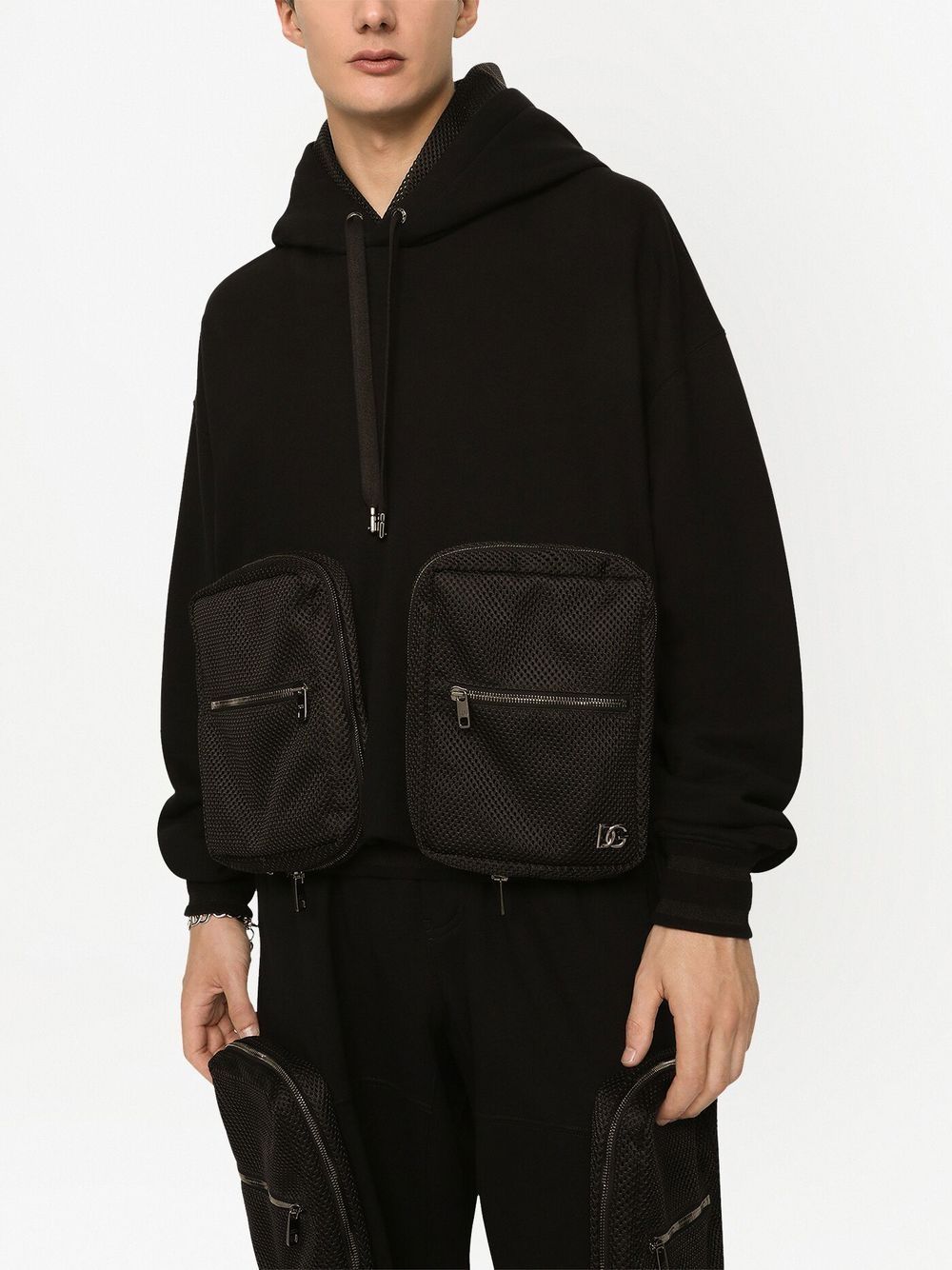 Pouch-Pocket Hooded Jacket