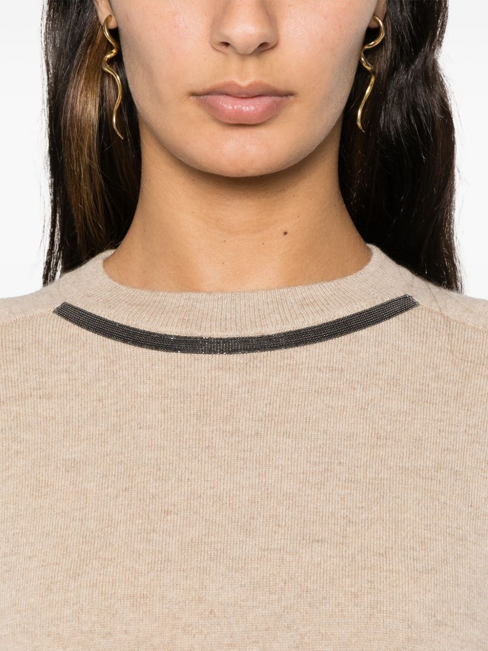 Brunello Cucinelli Cashmere Crewneck Pullover