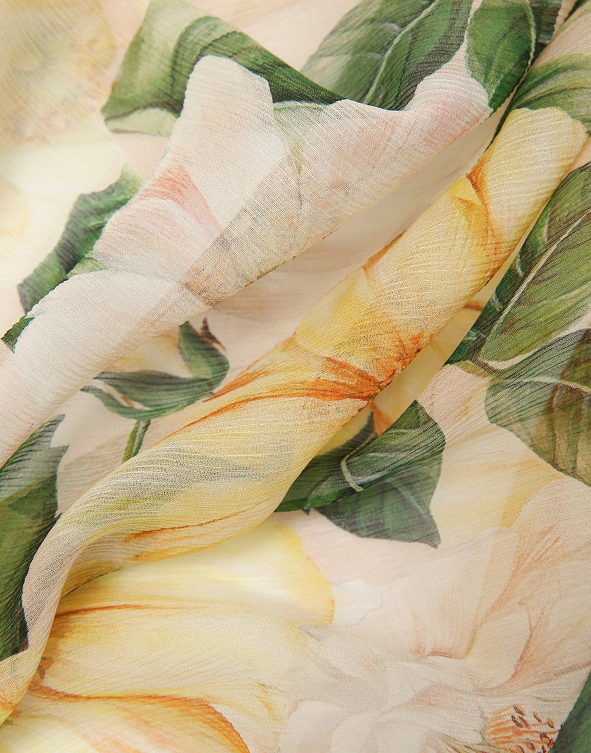 Dolce & Gabbana Multicolor Floral Print Shawl Wrap Scarf