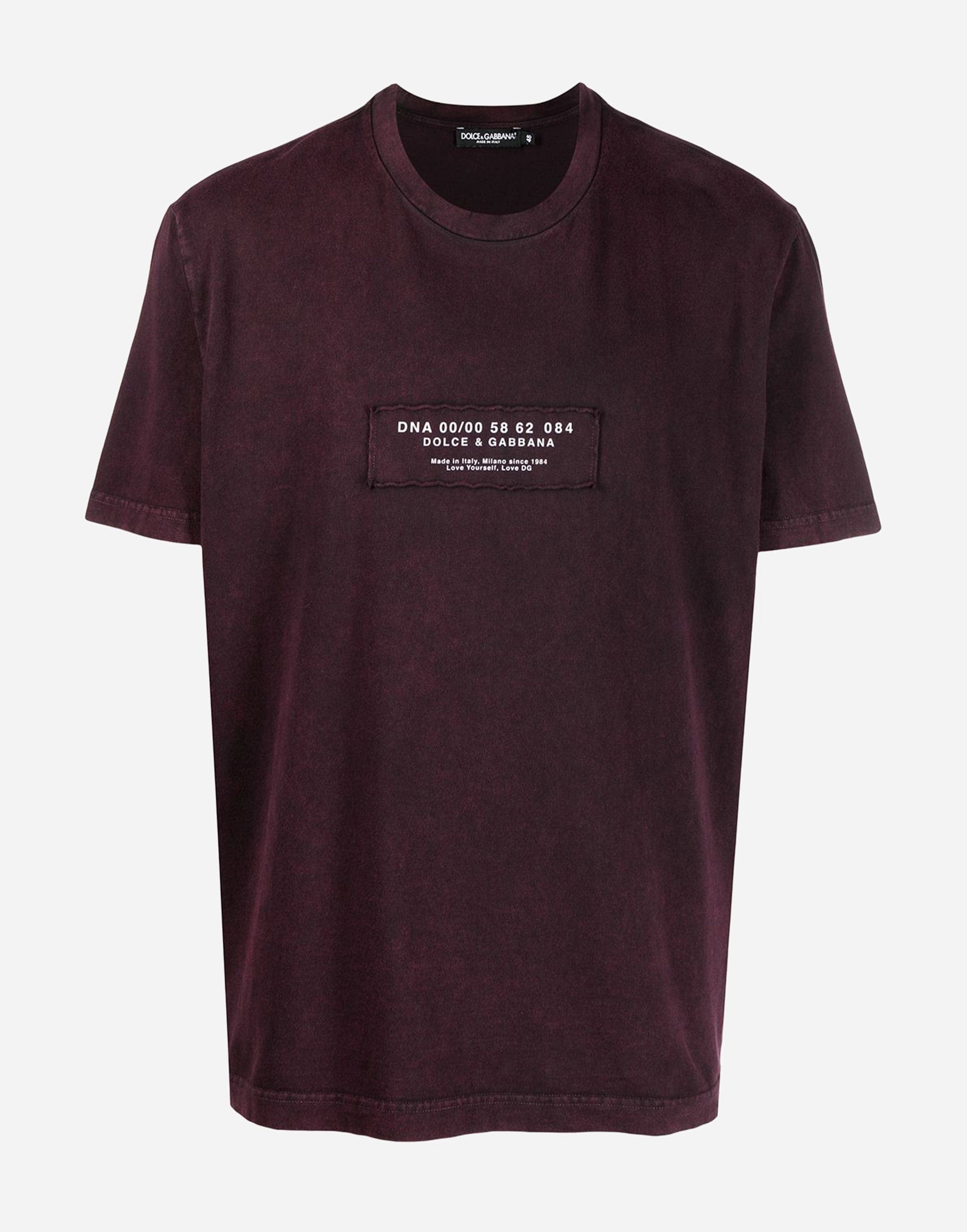 Dolce & Gabbana Logo Patch Short-Sleeve T-Shirt
