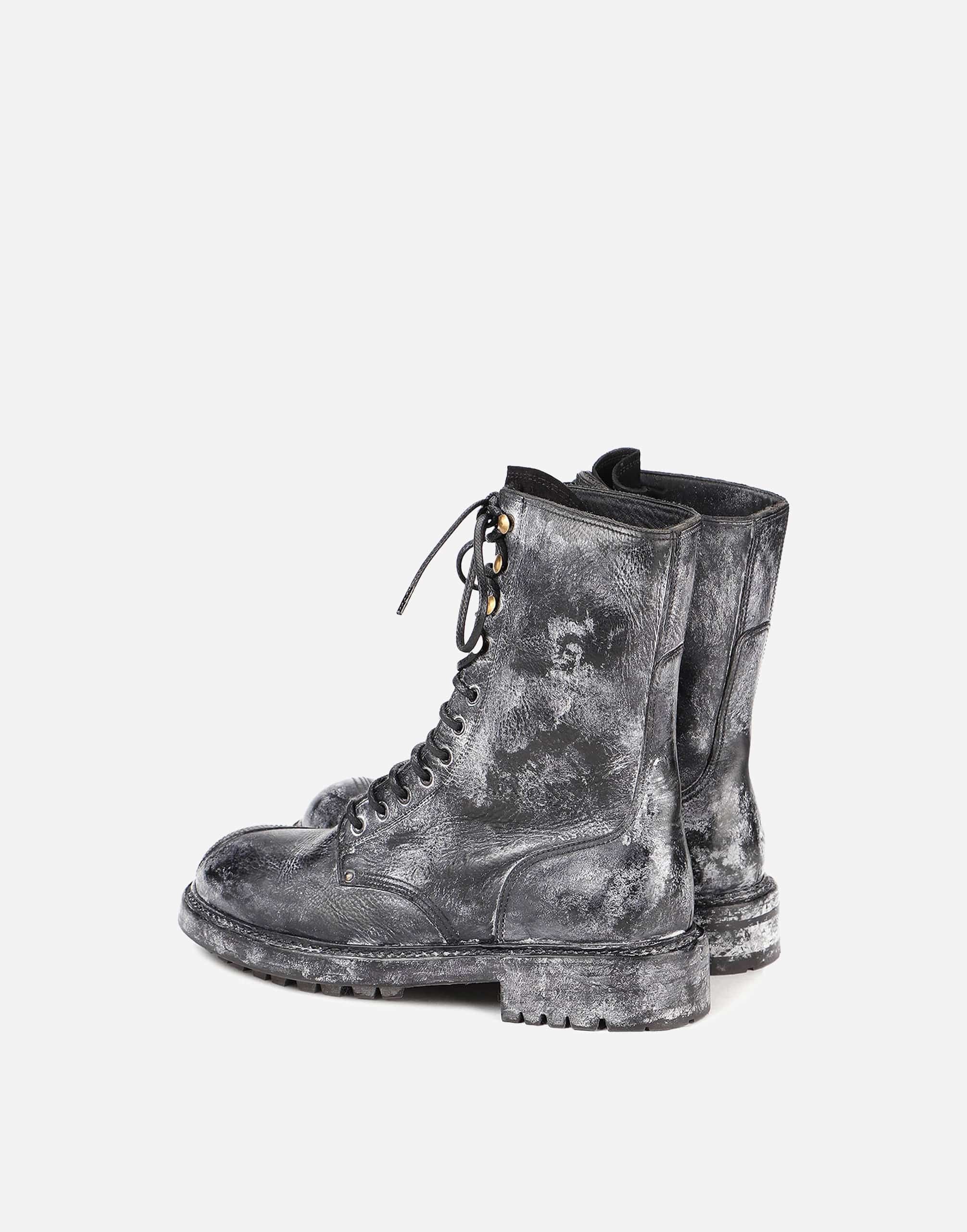 Dolce gabbana combat sales boots