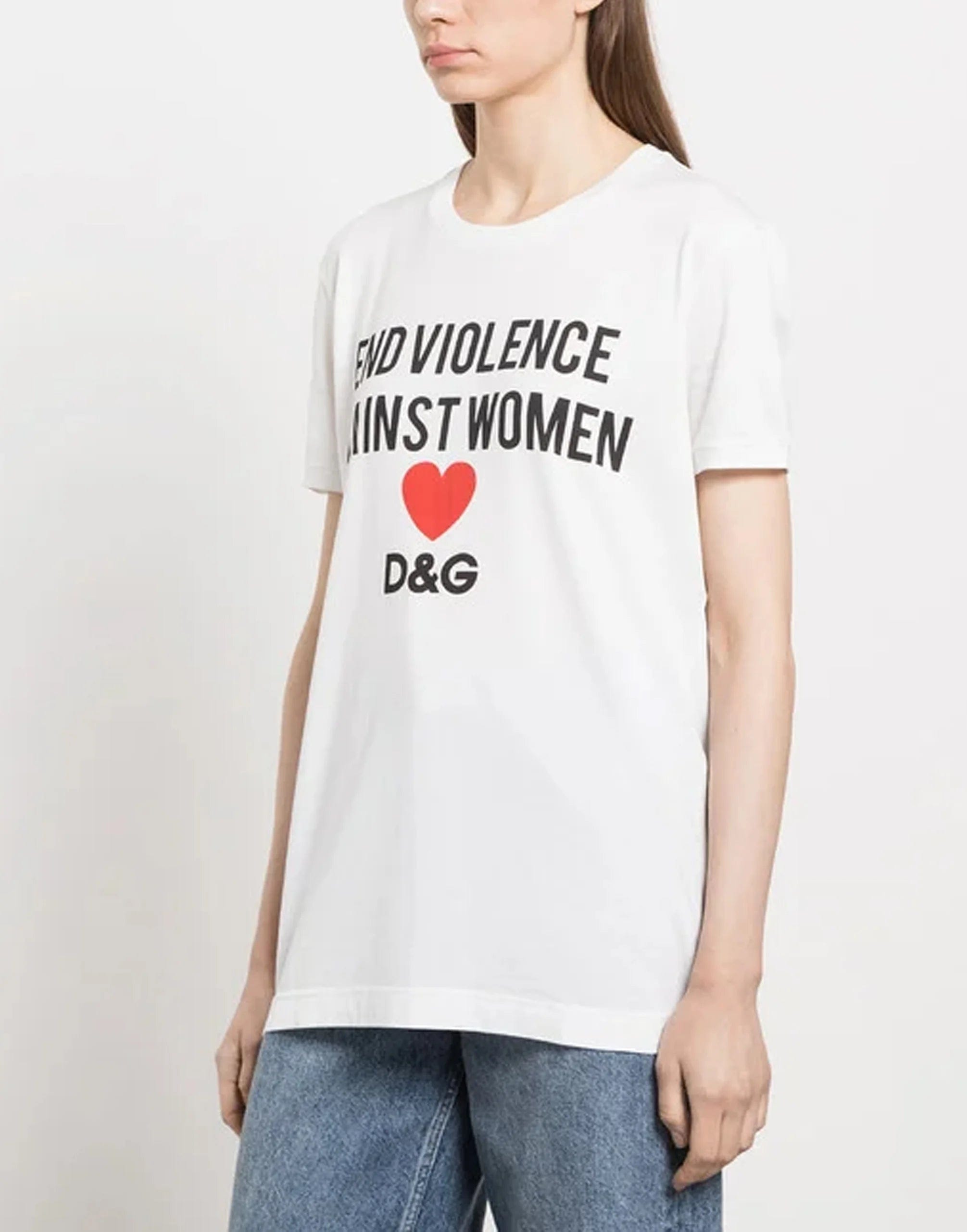 Dolce & Gabbana Dolce & Gabbana 'End Violence Against Women' T-Shirt