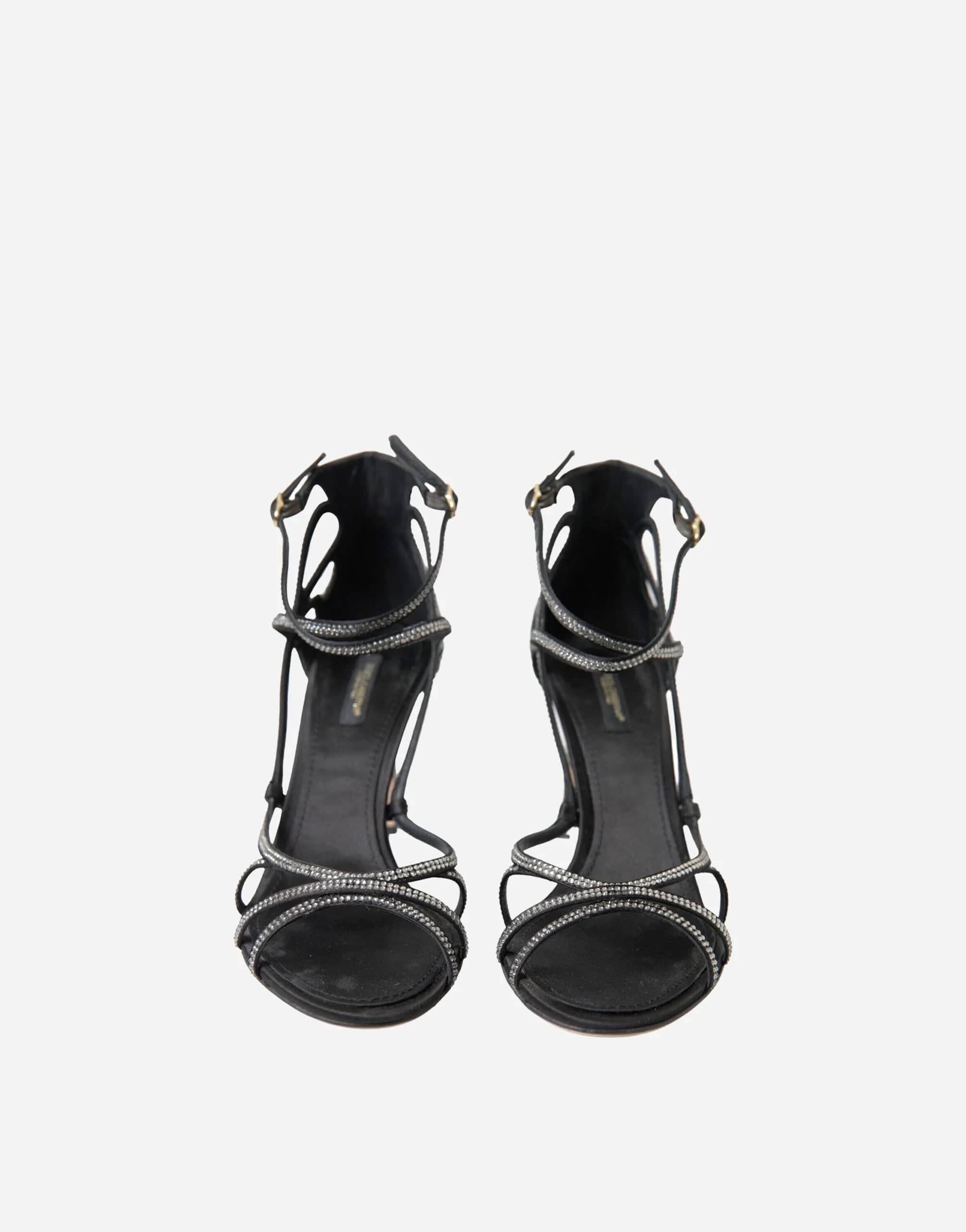 Dolce & Gabbana Rhinestone Keira Sandals