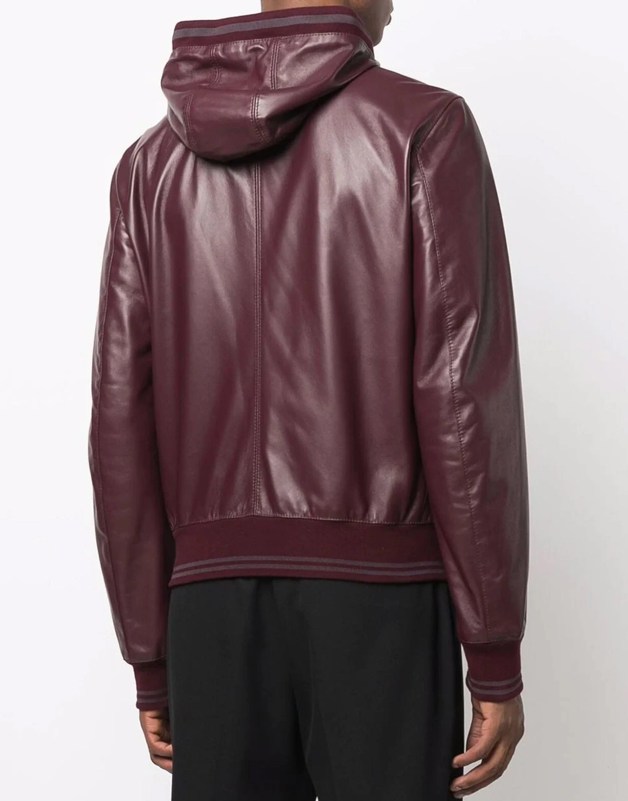 Dolce & Gabbana Hooded Jacket With Zip-Fastening