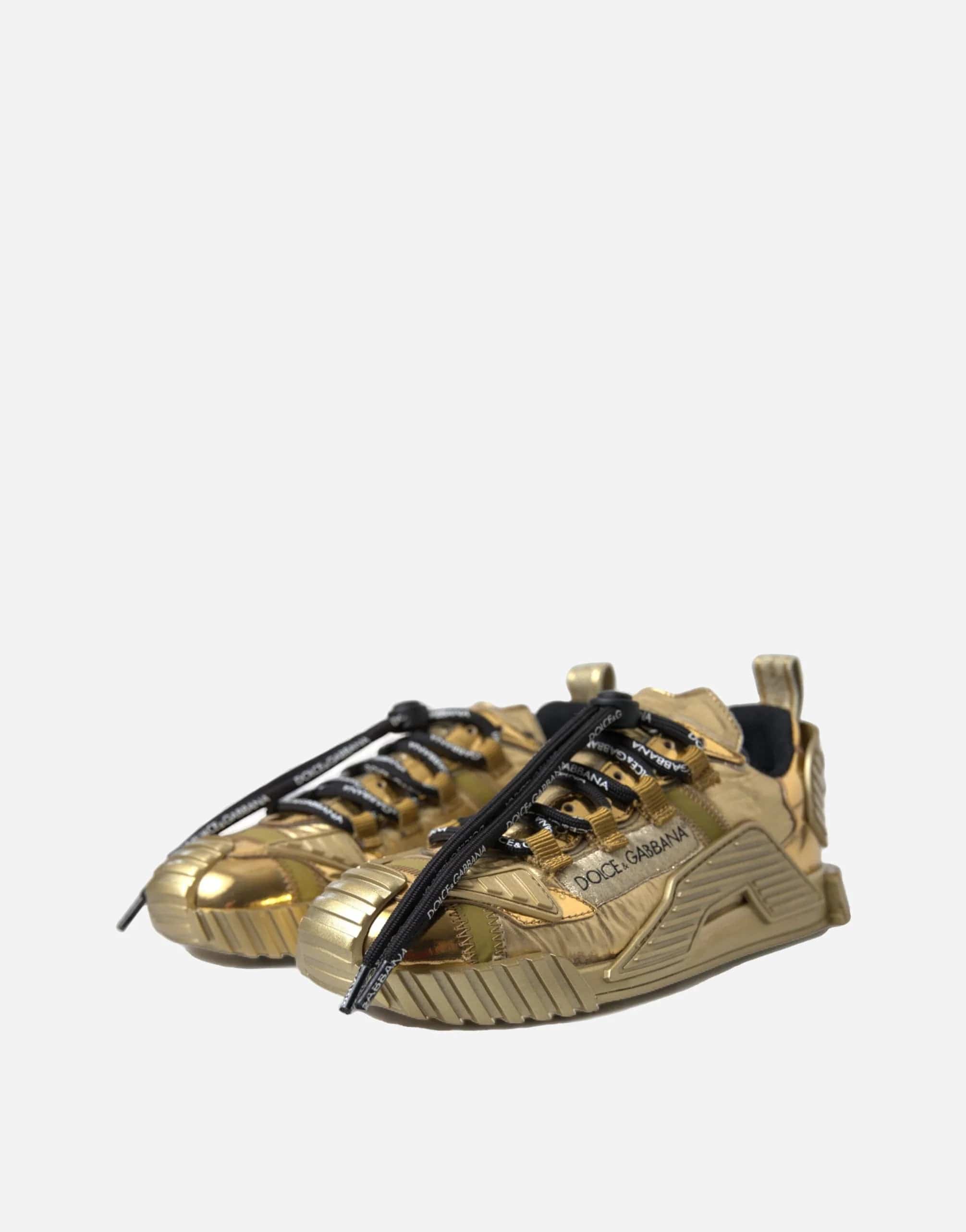Dolce & Gabbana Metallic NS1 Low Top Sneakers