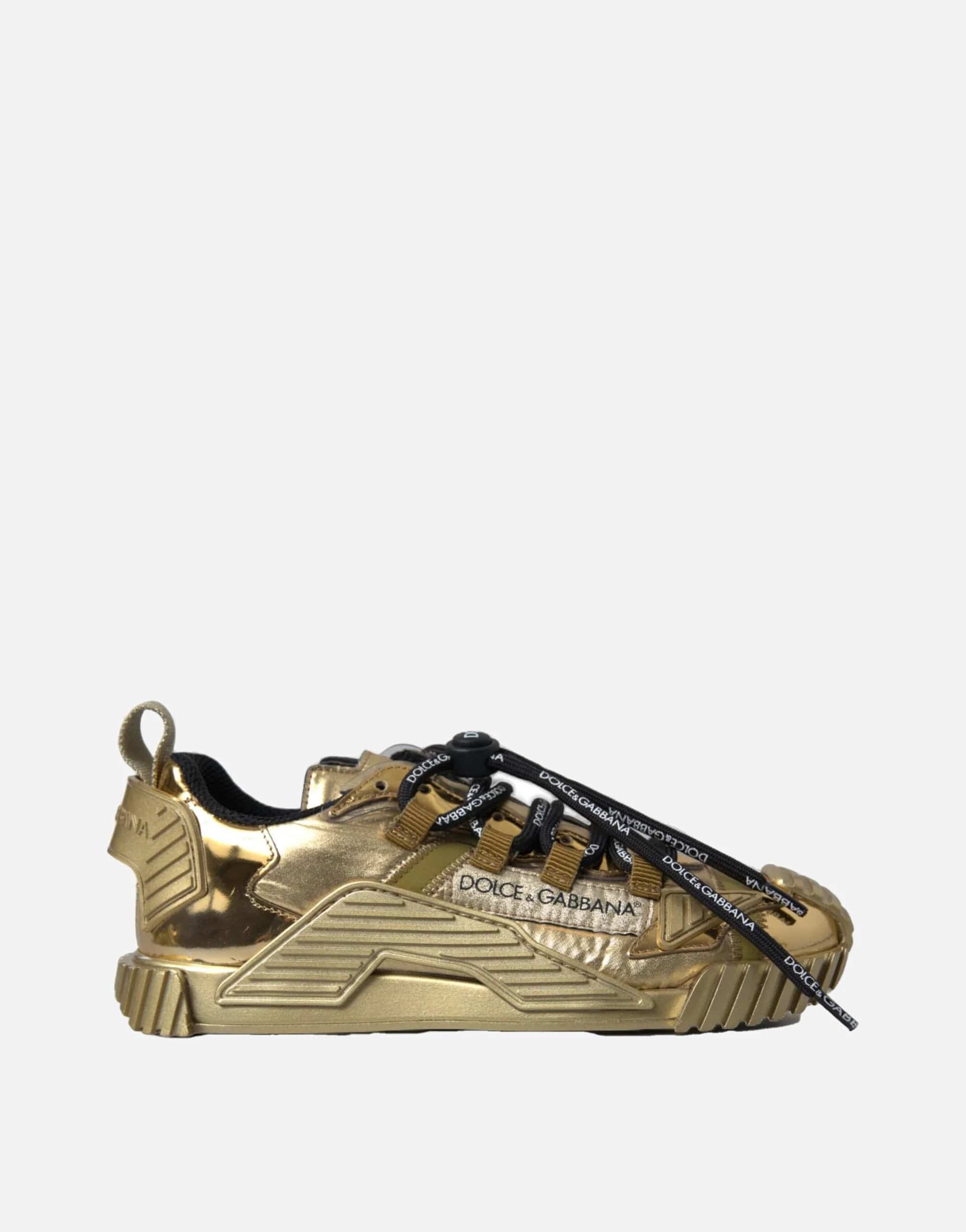 Dolce & Gabbana Metallic NS1 Low Top Sneakers
