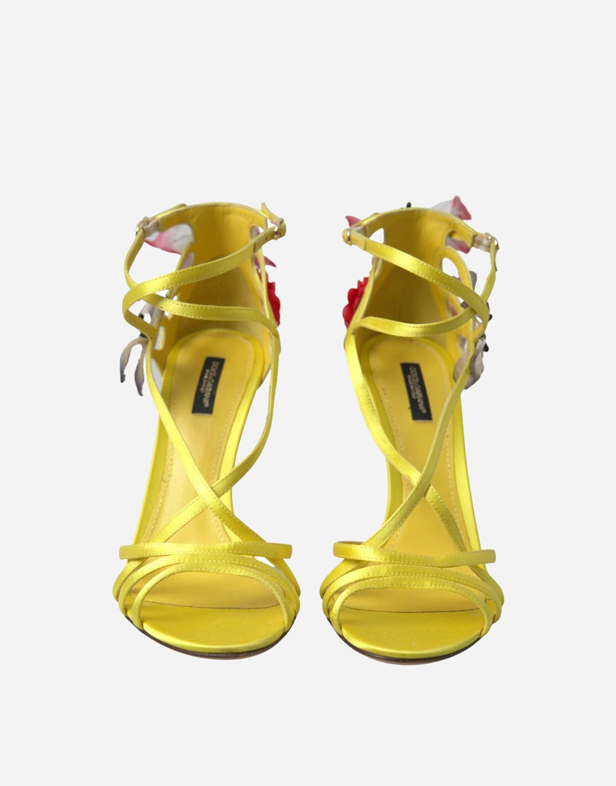 Dolce & Gabbana Keira Butterfly Appliqués Sandals