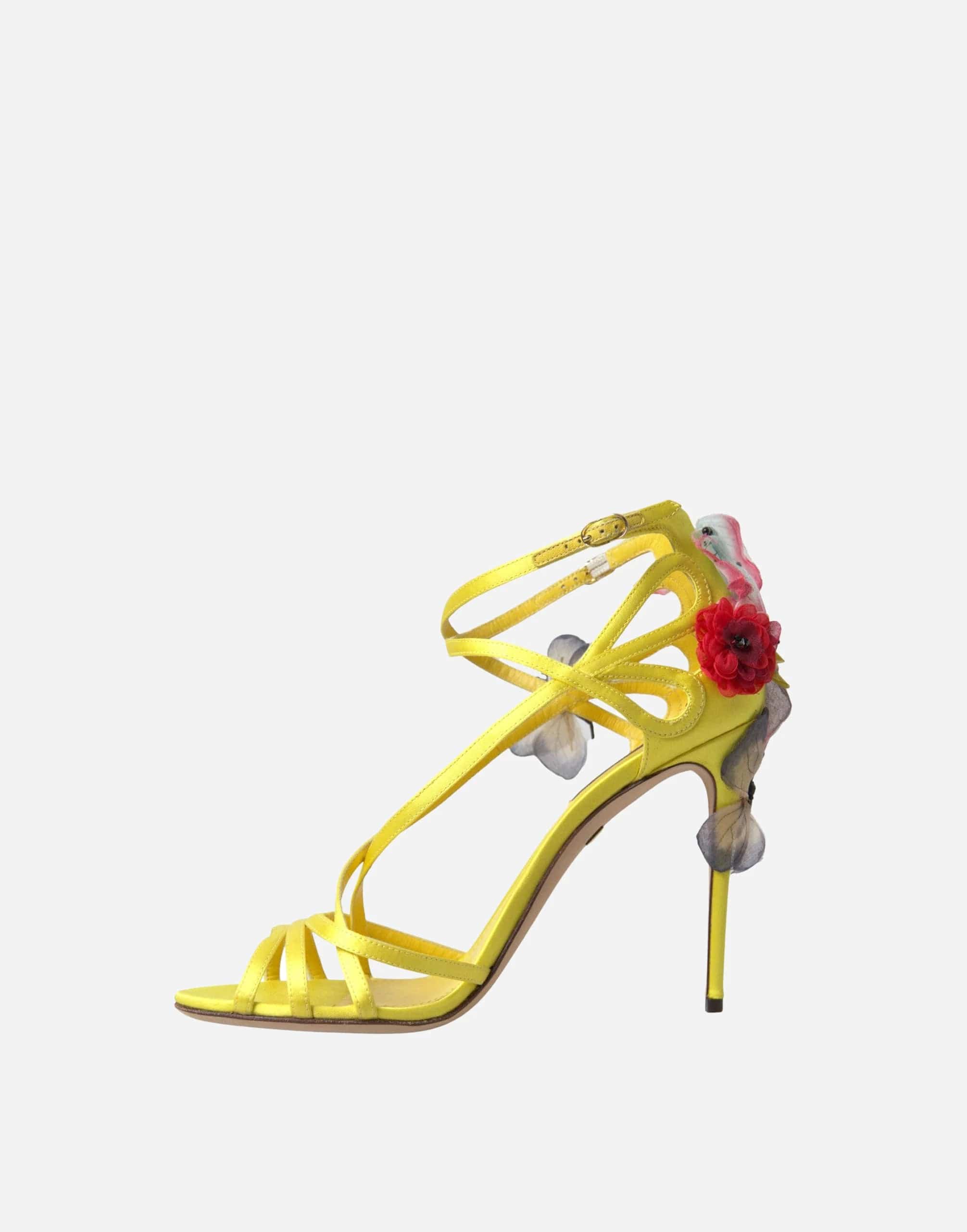 Dolce & Gabbana Keira Butterfly Appliqués Sandals