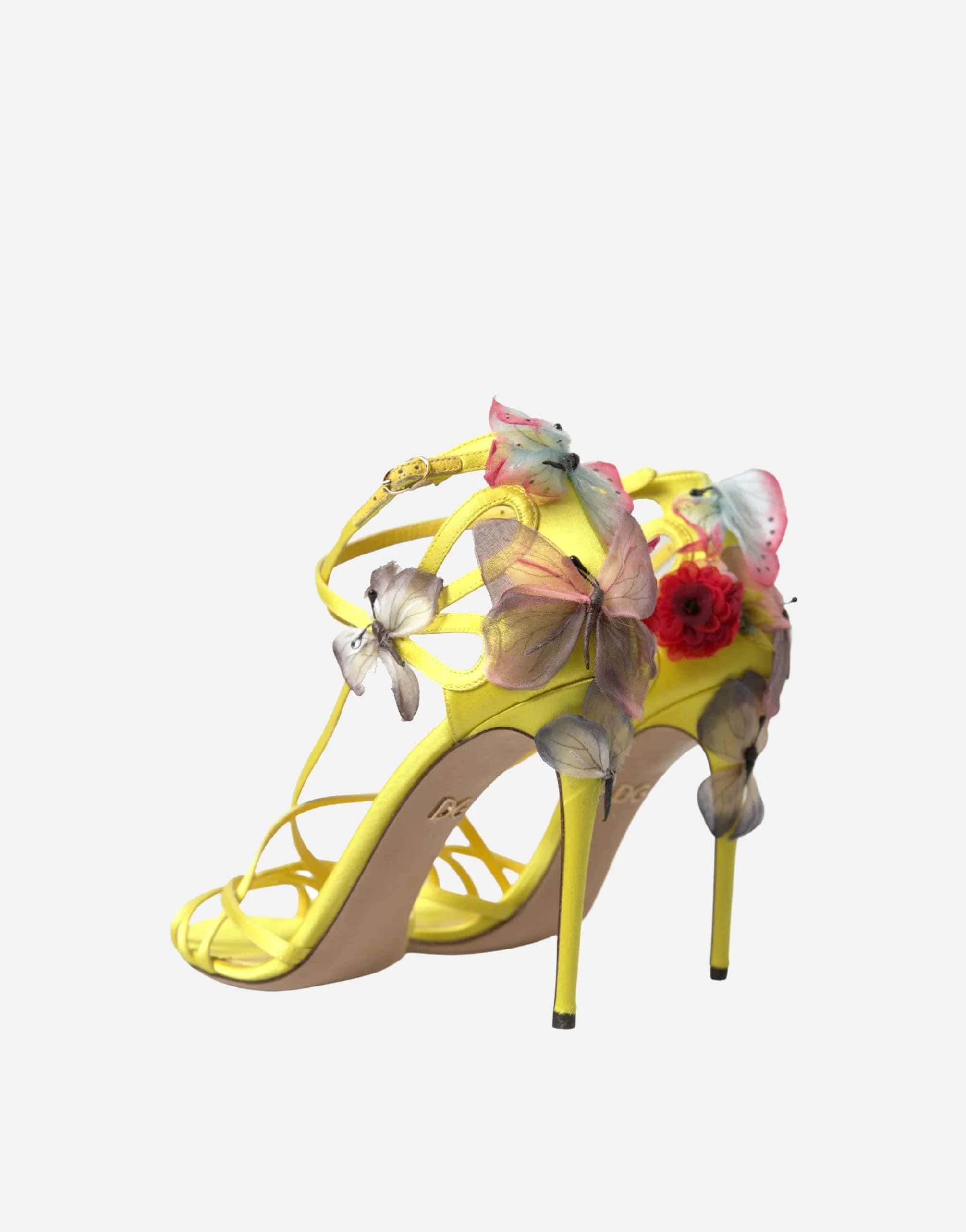 Woman with Yellow and Pink High Heel Butterfly Shoes before Salvatore  Ferragamo Fashion Show, Milan Fashion Editorial Photography - Image of heel,  high: 195190772