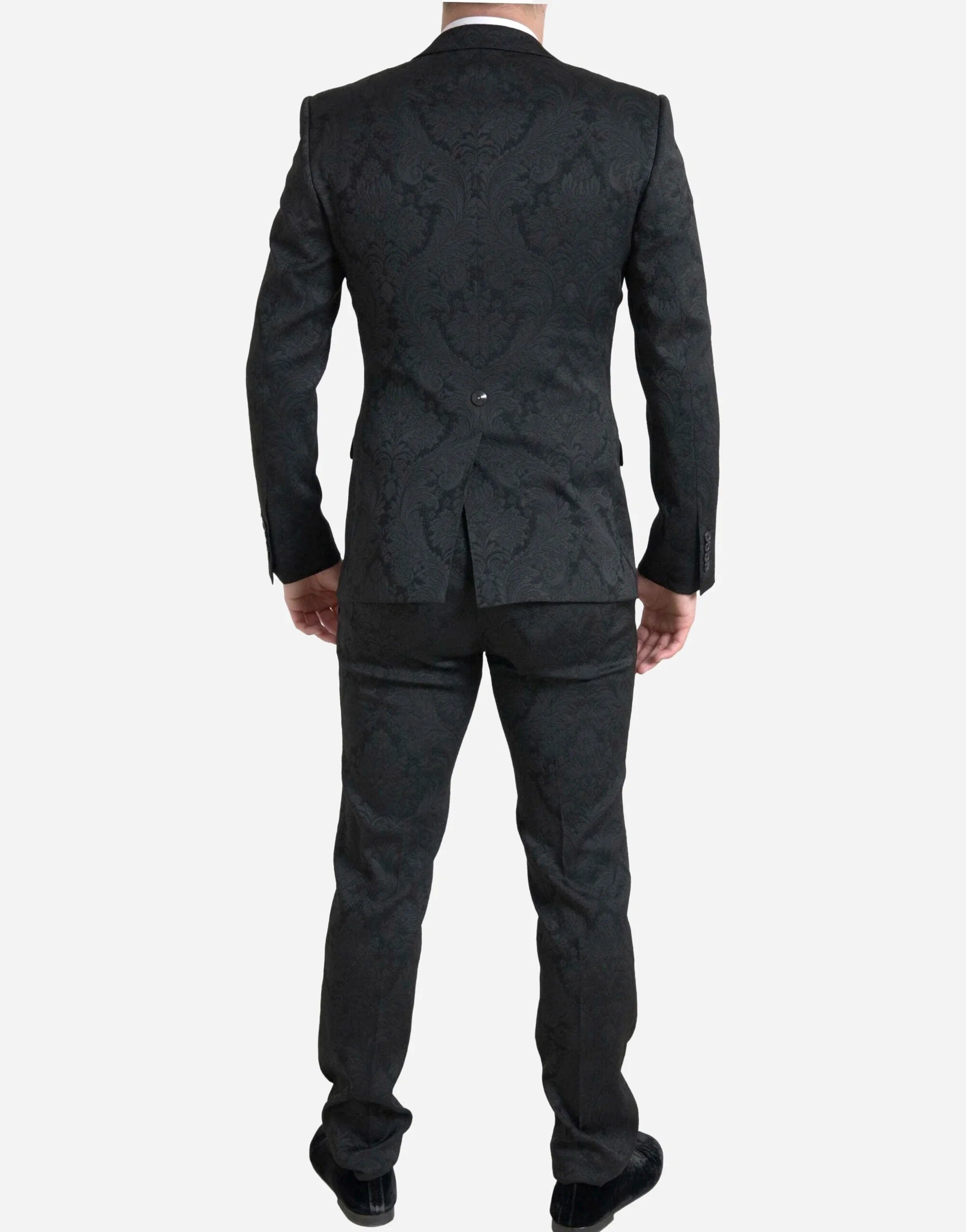 Dolce & Gabbana Two Piece Single Breasted Martini Suit
