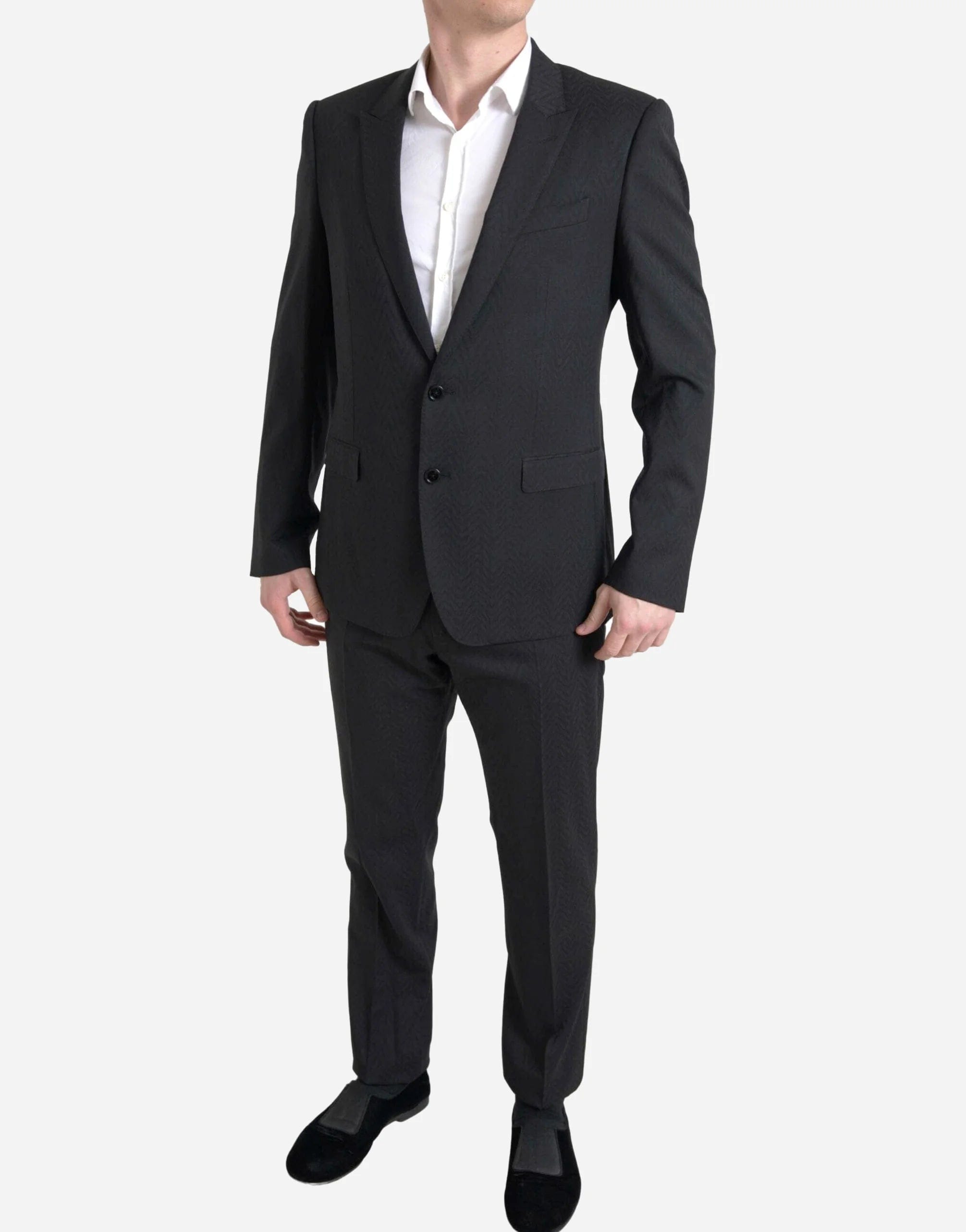 Two Piece Single Breasted Martini Suit