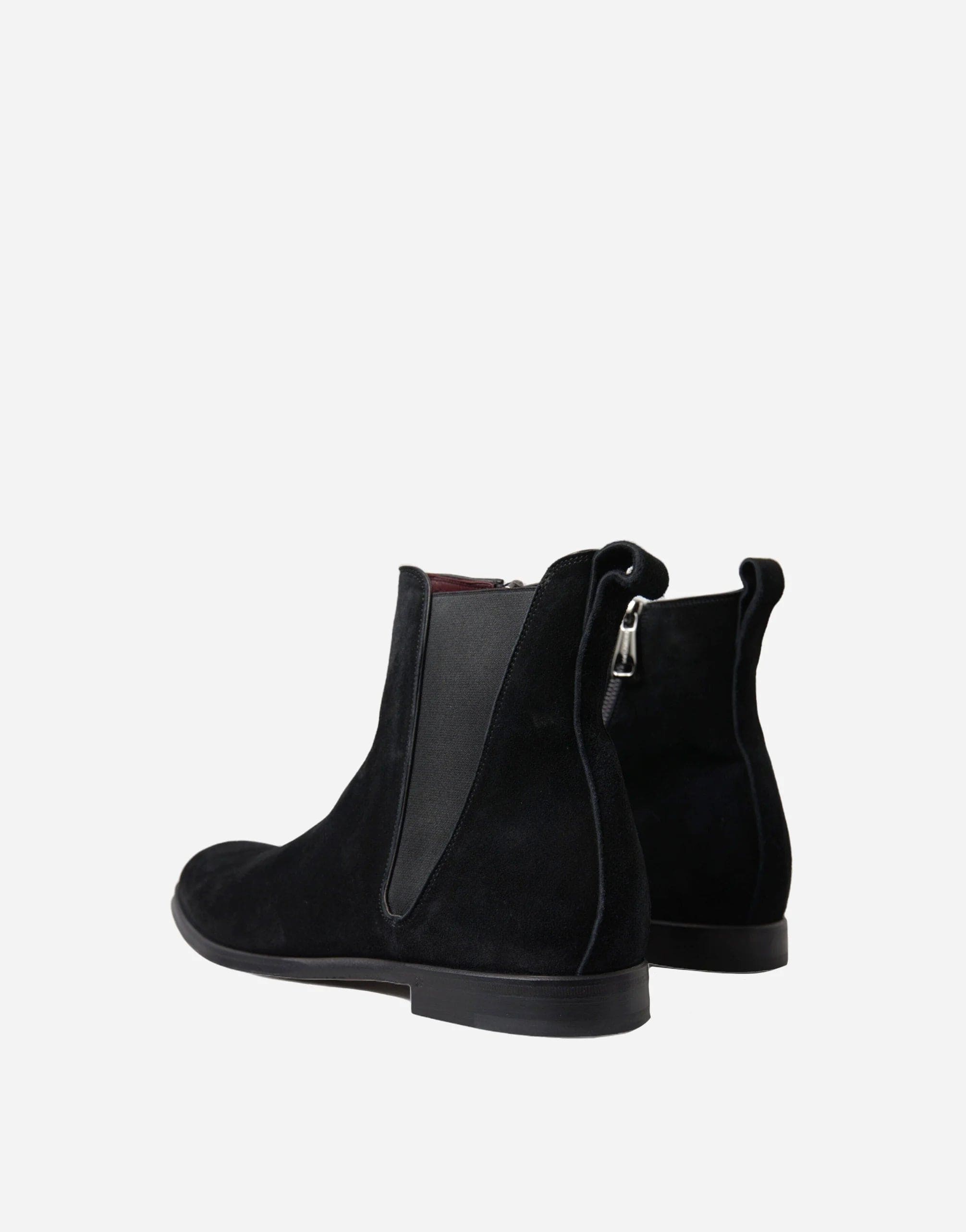 Dolce & Gabbana Suede Leather Ankle Boots