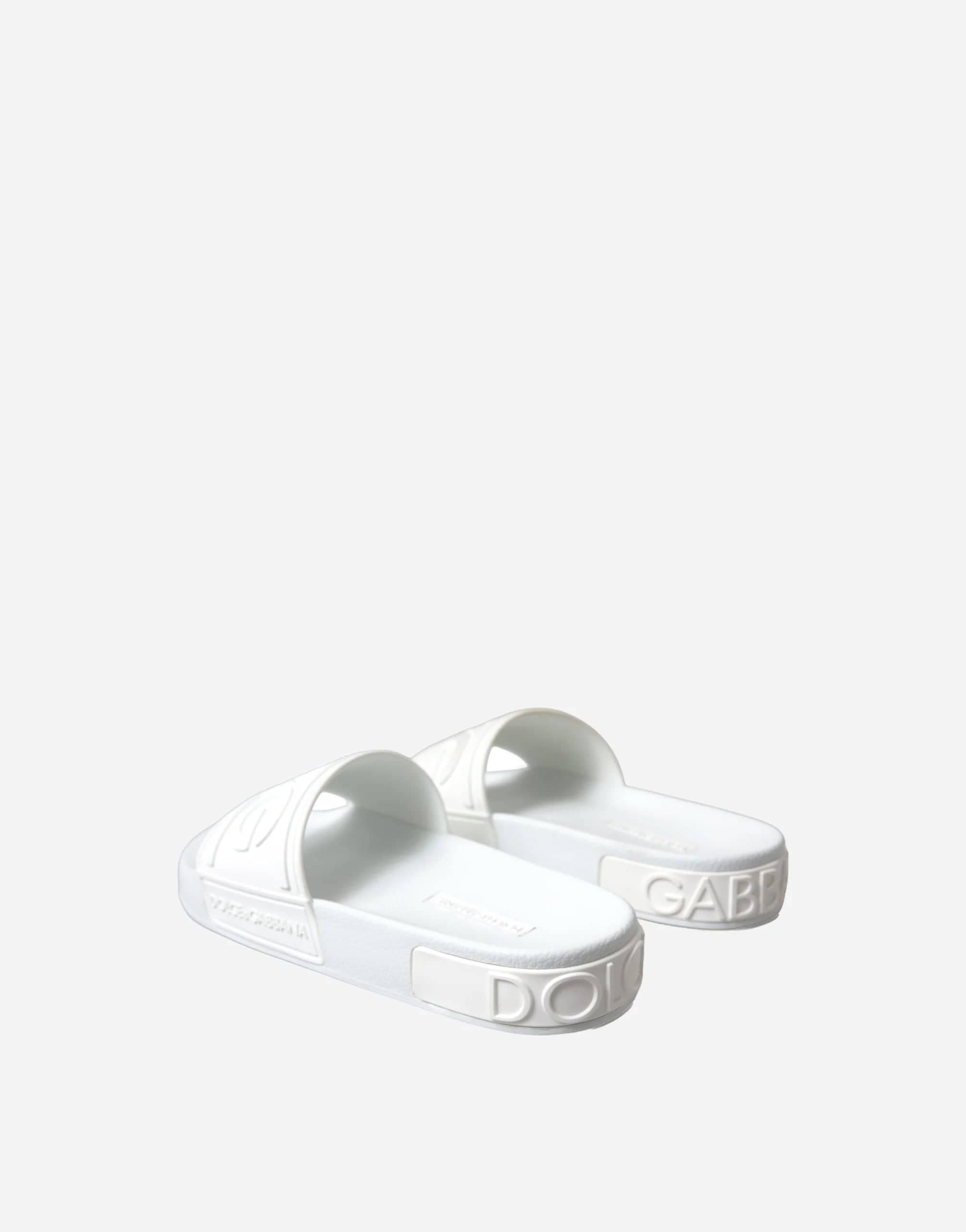 Dolce & Gabbana DG Logo Embossed Slides