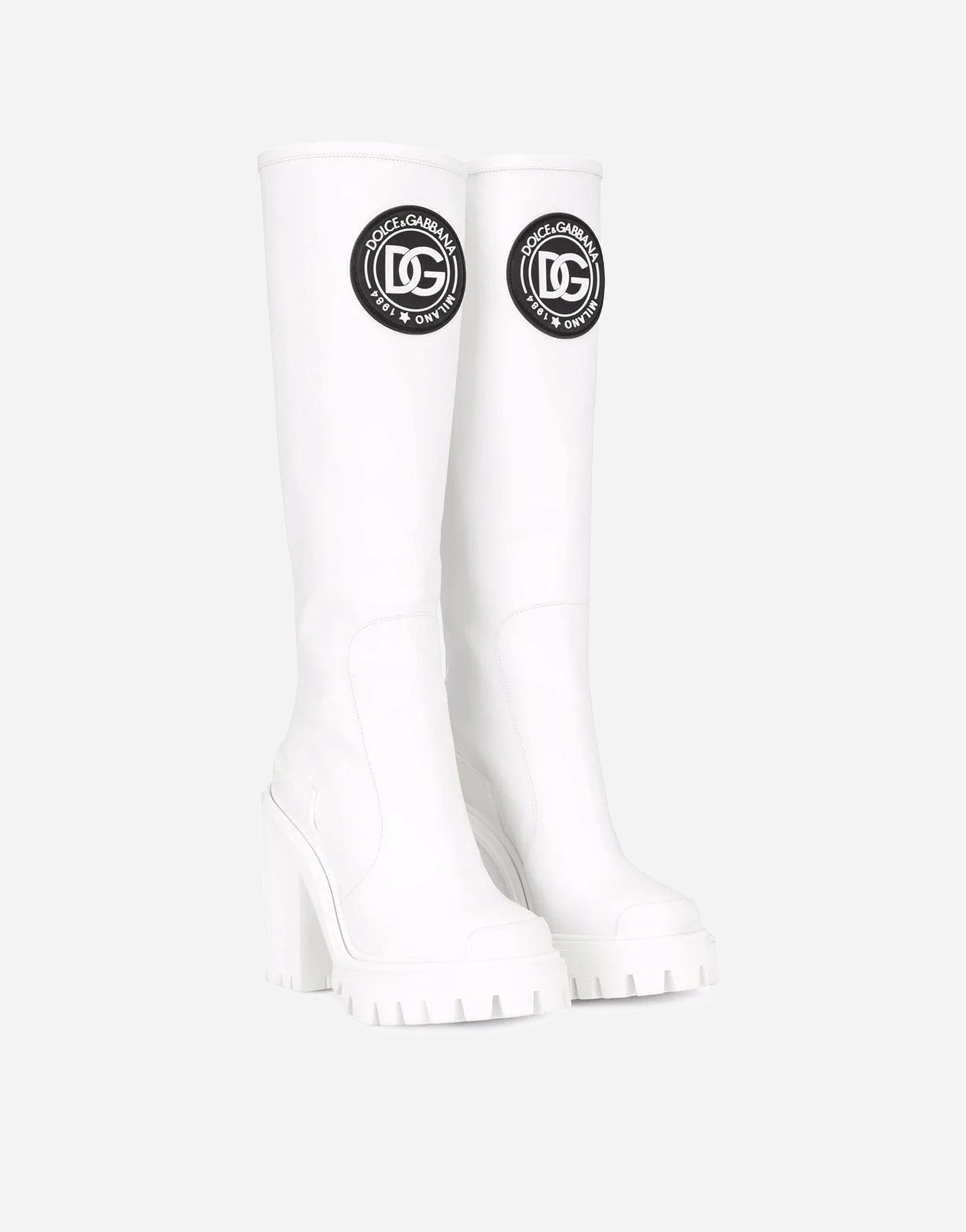 Dolce & Gabbana Chunky Knee-Length Boots