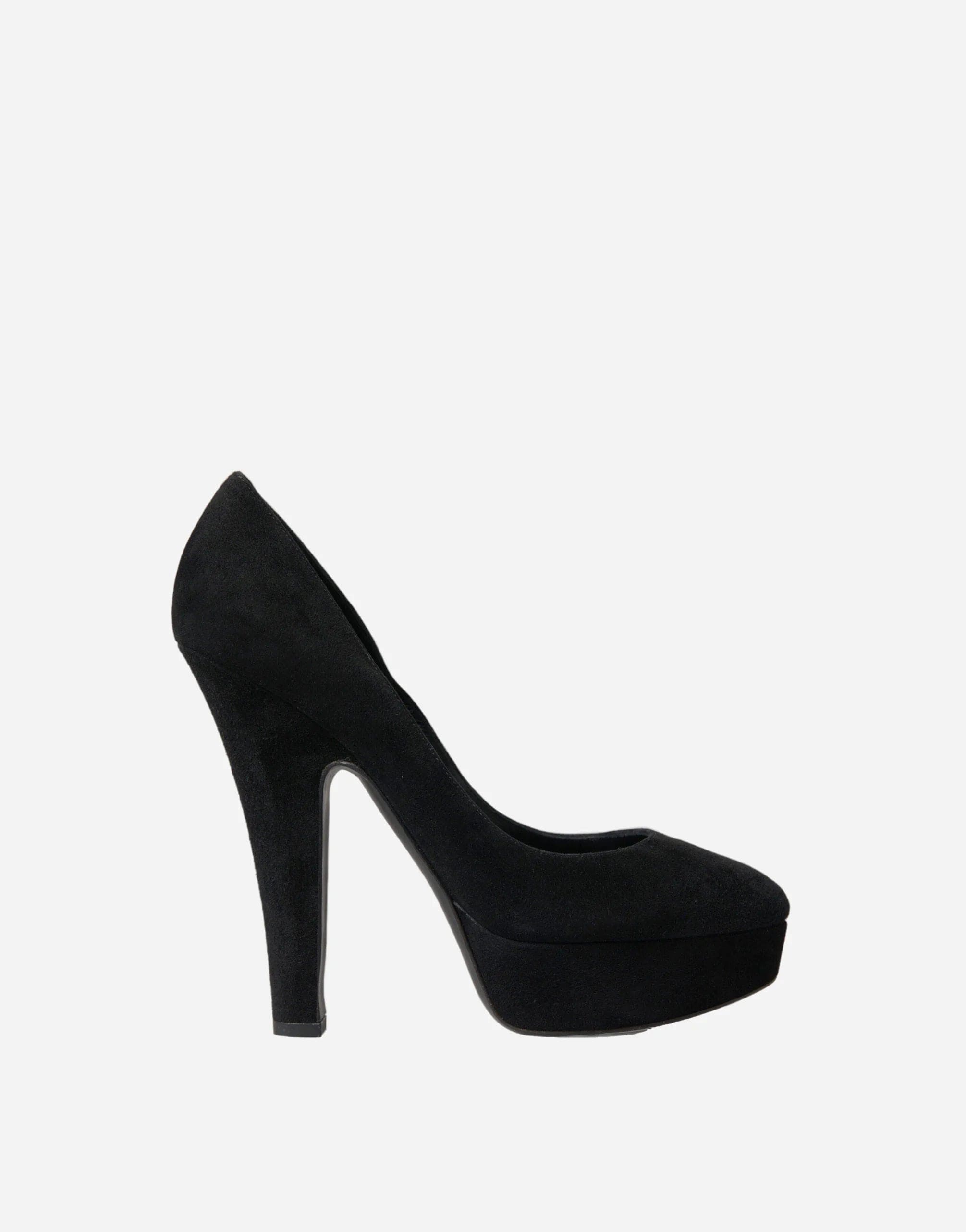 Dolce & Gabbana Suede Leather Platform Pumps