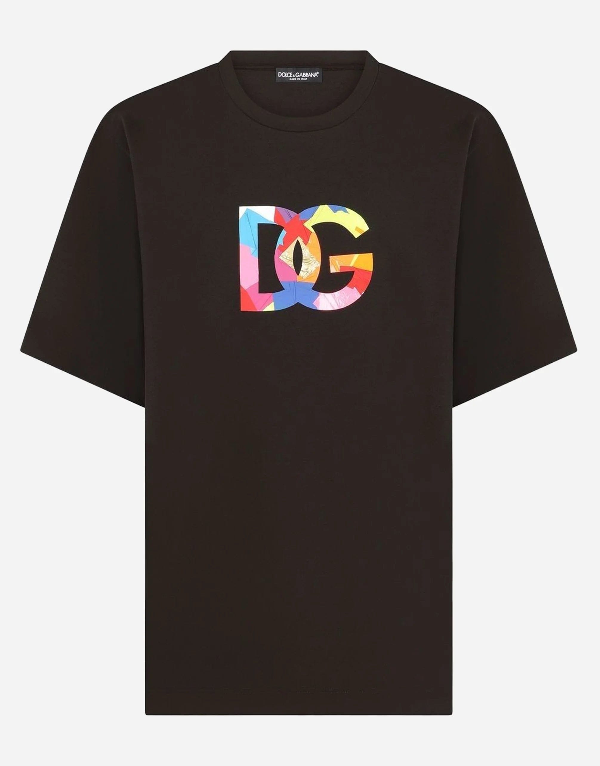 Cotton T-Shirt With Logo Print
