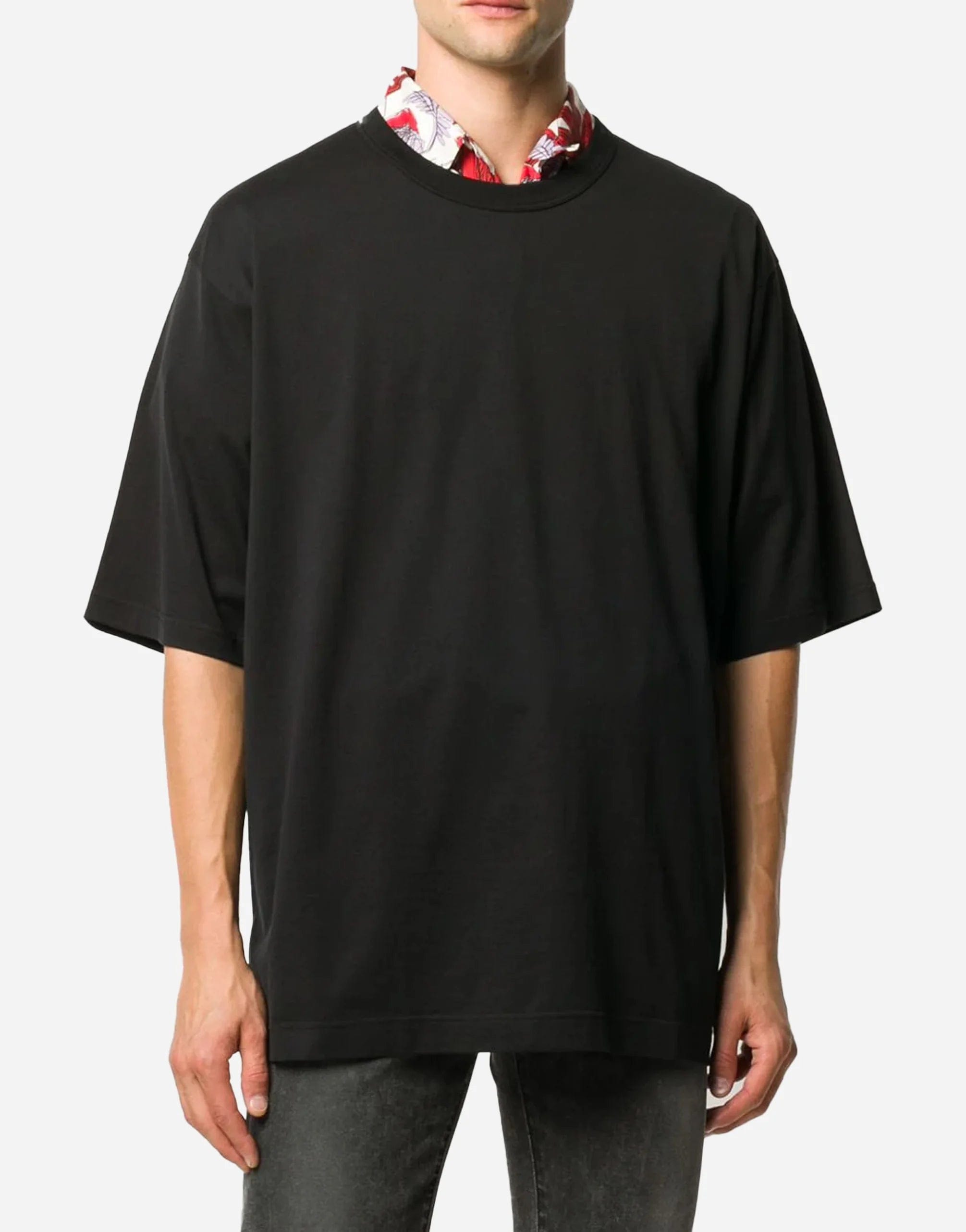 T-Shirt With Oversized Logo Print