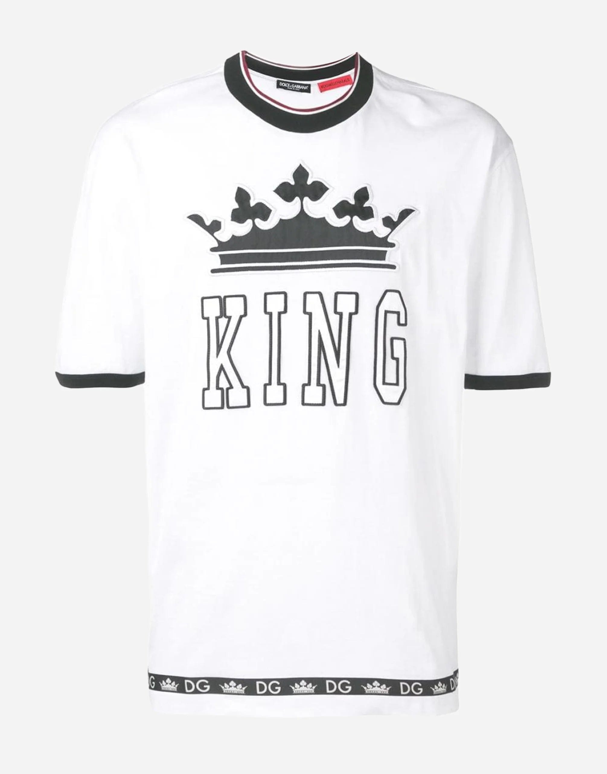 King Embroidery Crewneck T-shirt