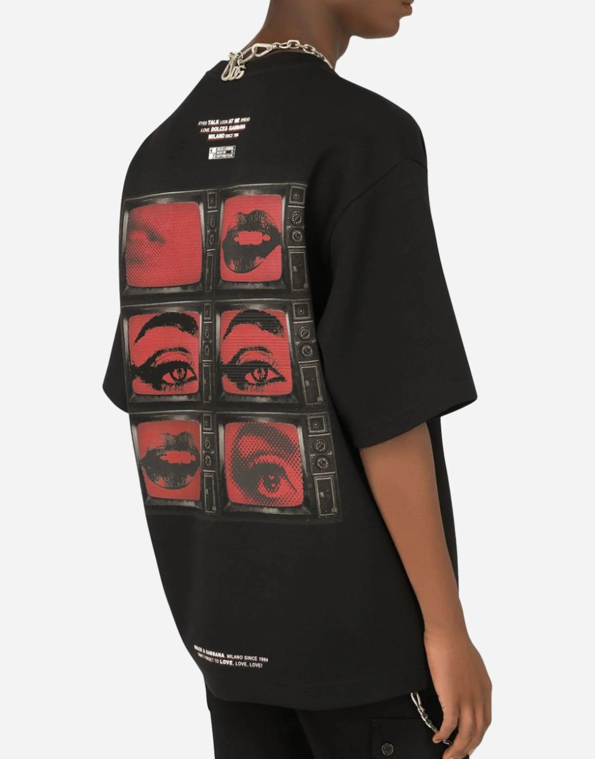 Dolce & Gabbana Look At Me Oversized T-Shirt
