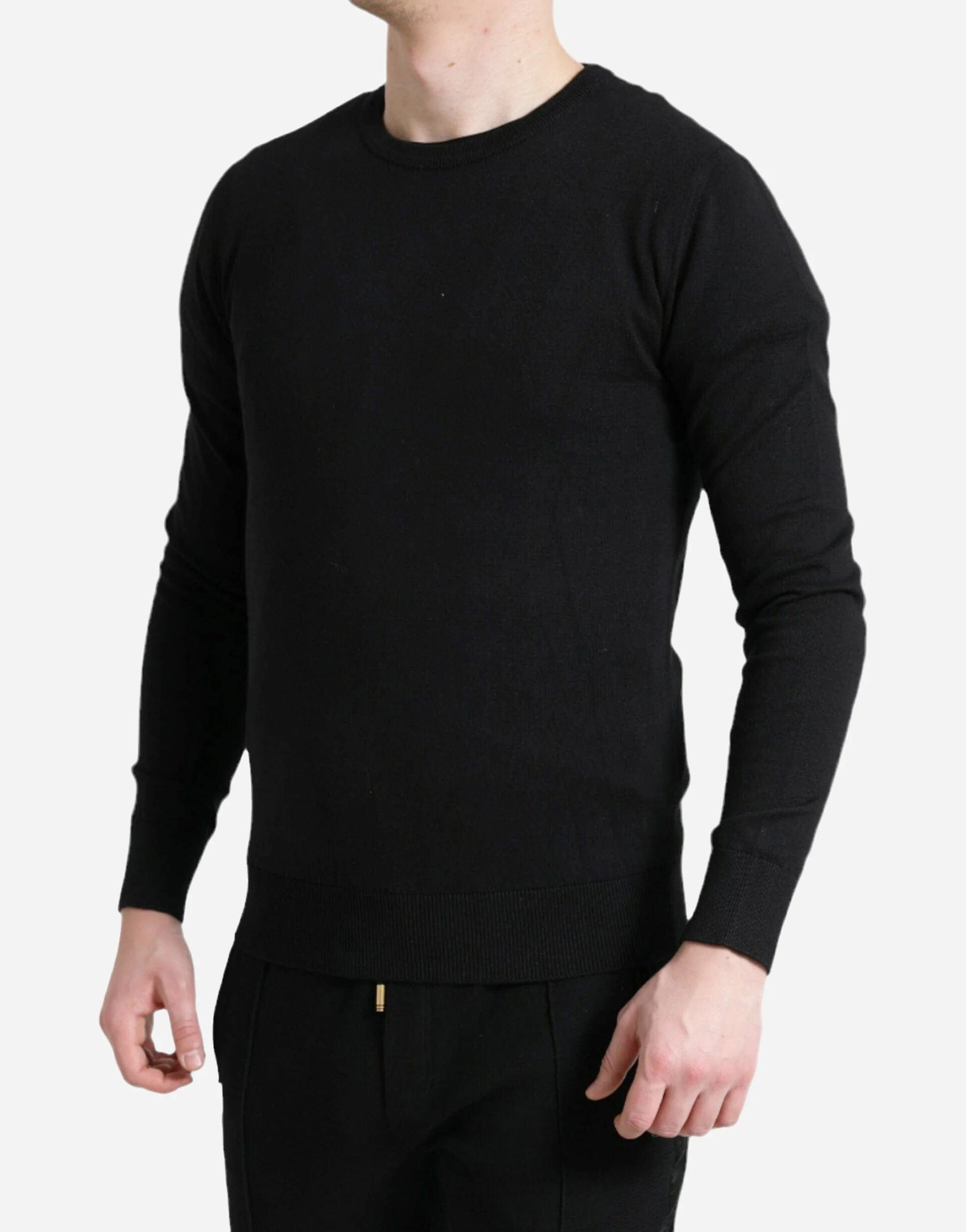 Dolce & Gabbana Ribbed Crewneck Sweater